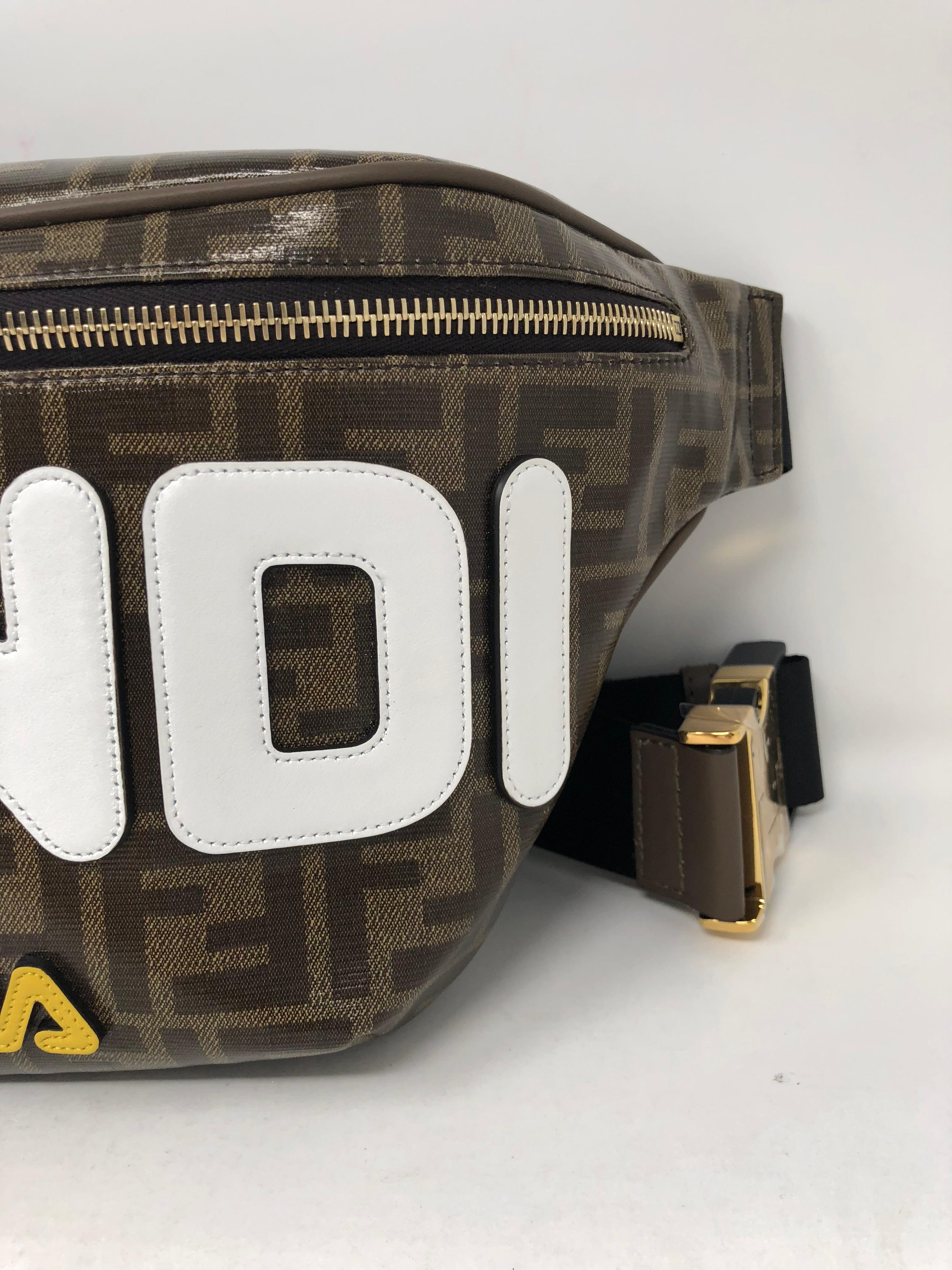 fendi fila bum bag