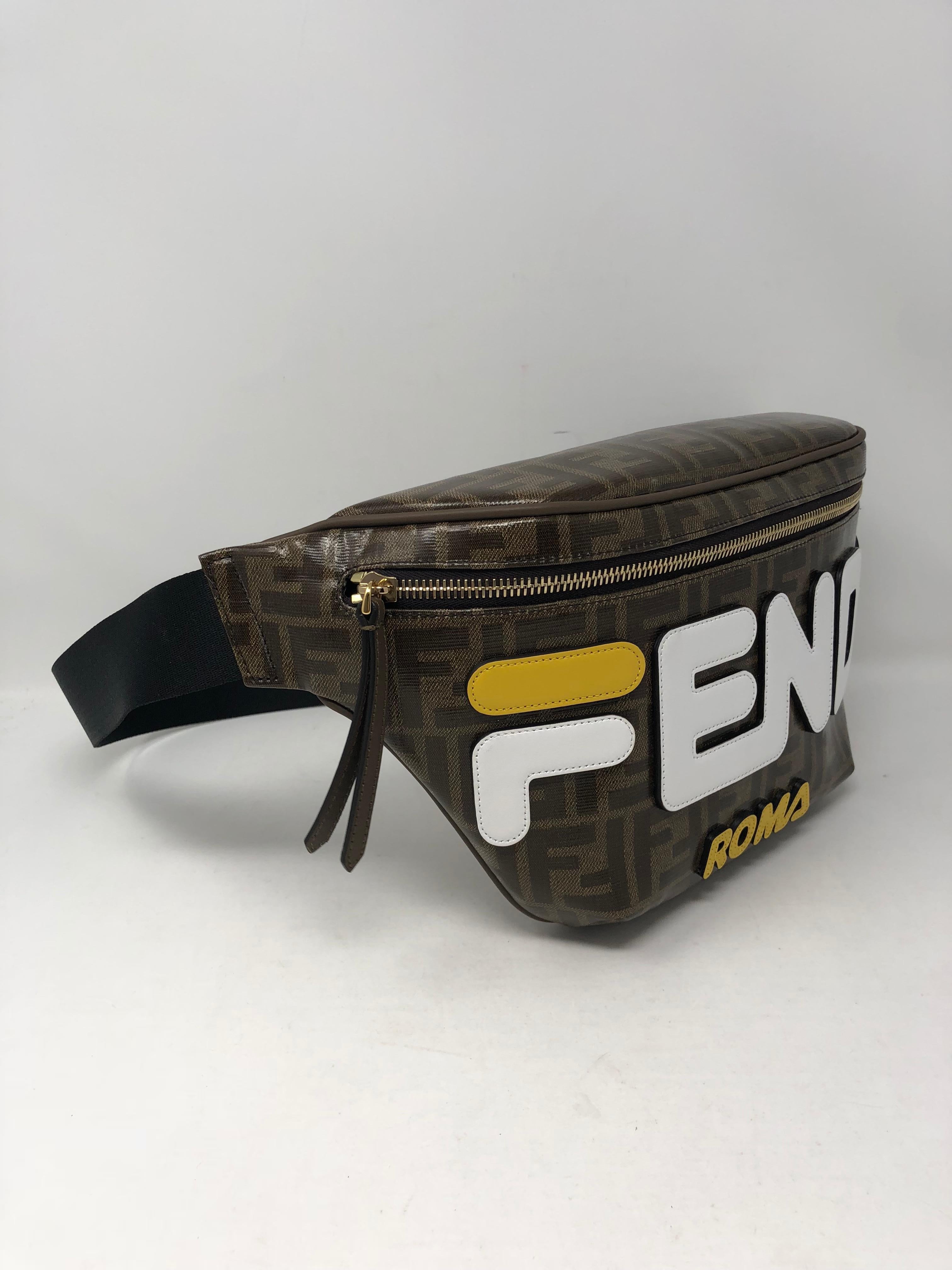 fendi fila fanny pack