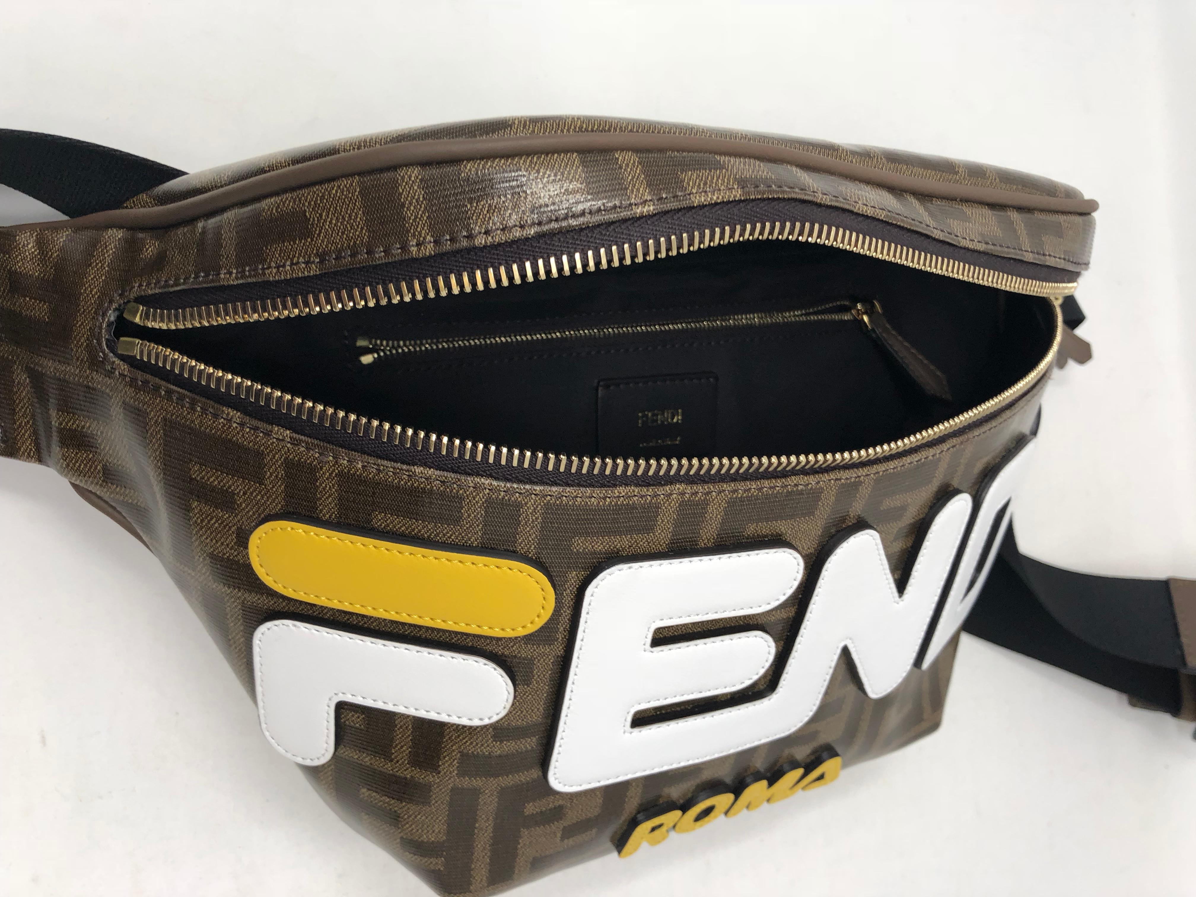 fendi fila bum bag