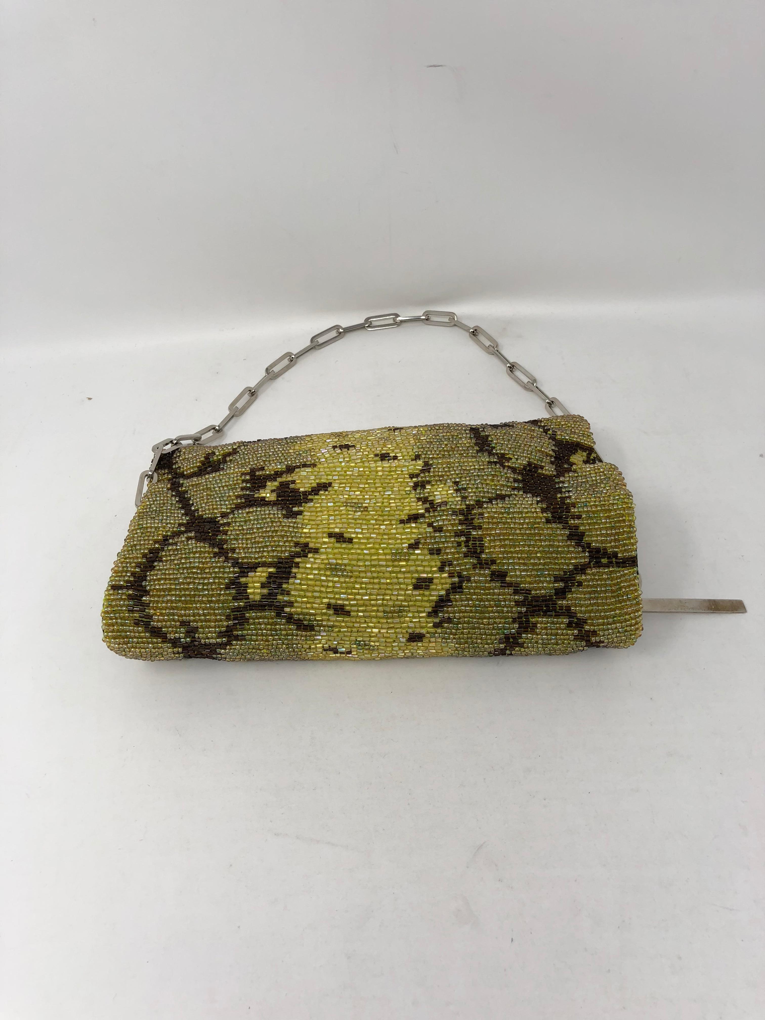 Gucci Tom Ford Beaded Evening Bag In New Condition In Athens, GA