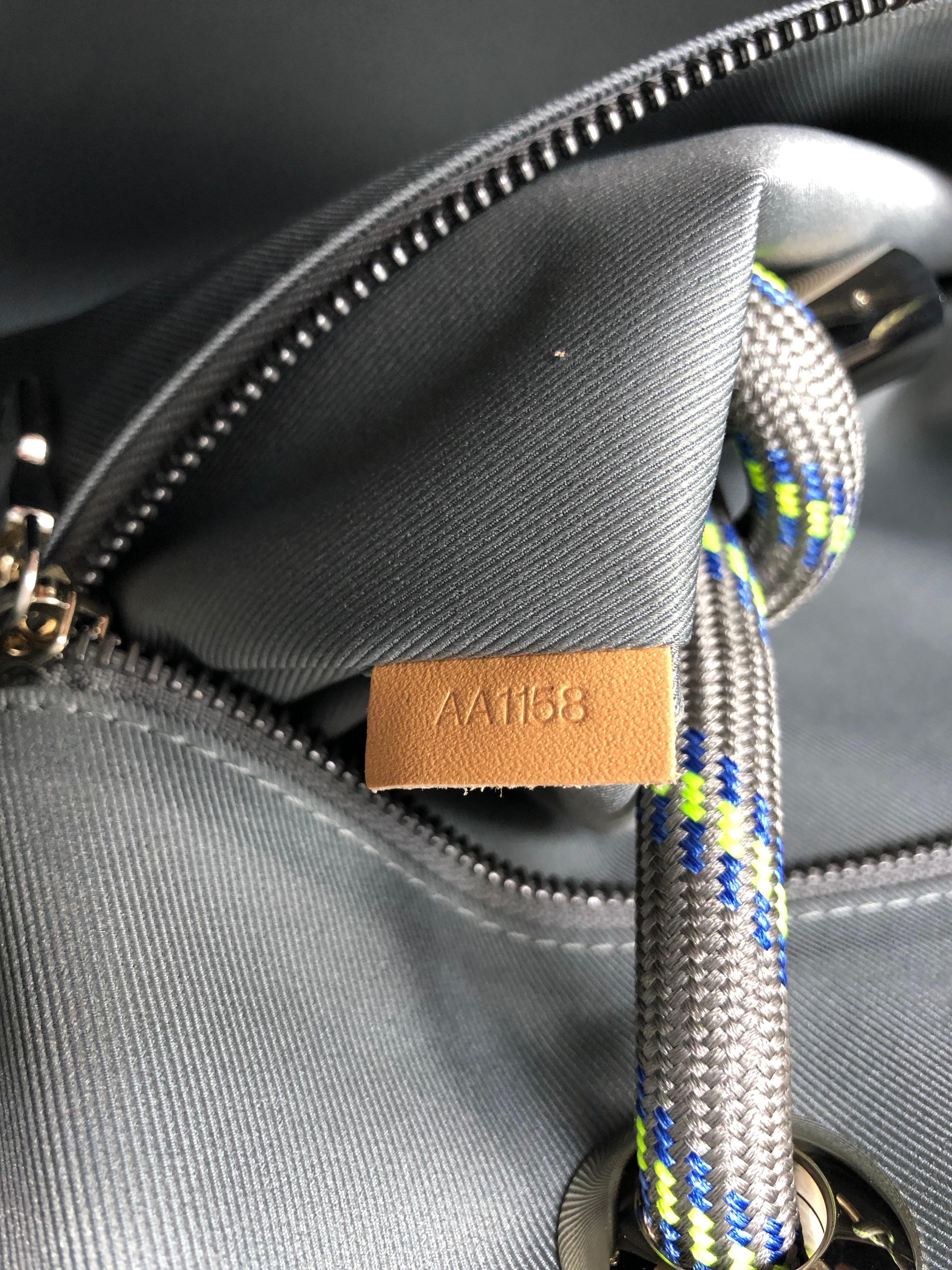 Louis Vuitton Titanium 50 Grey Keepall Bandouliere 5