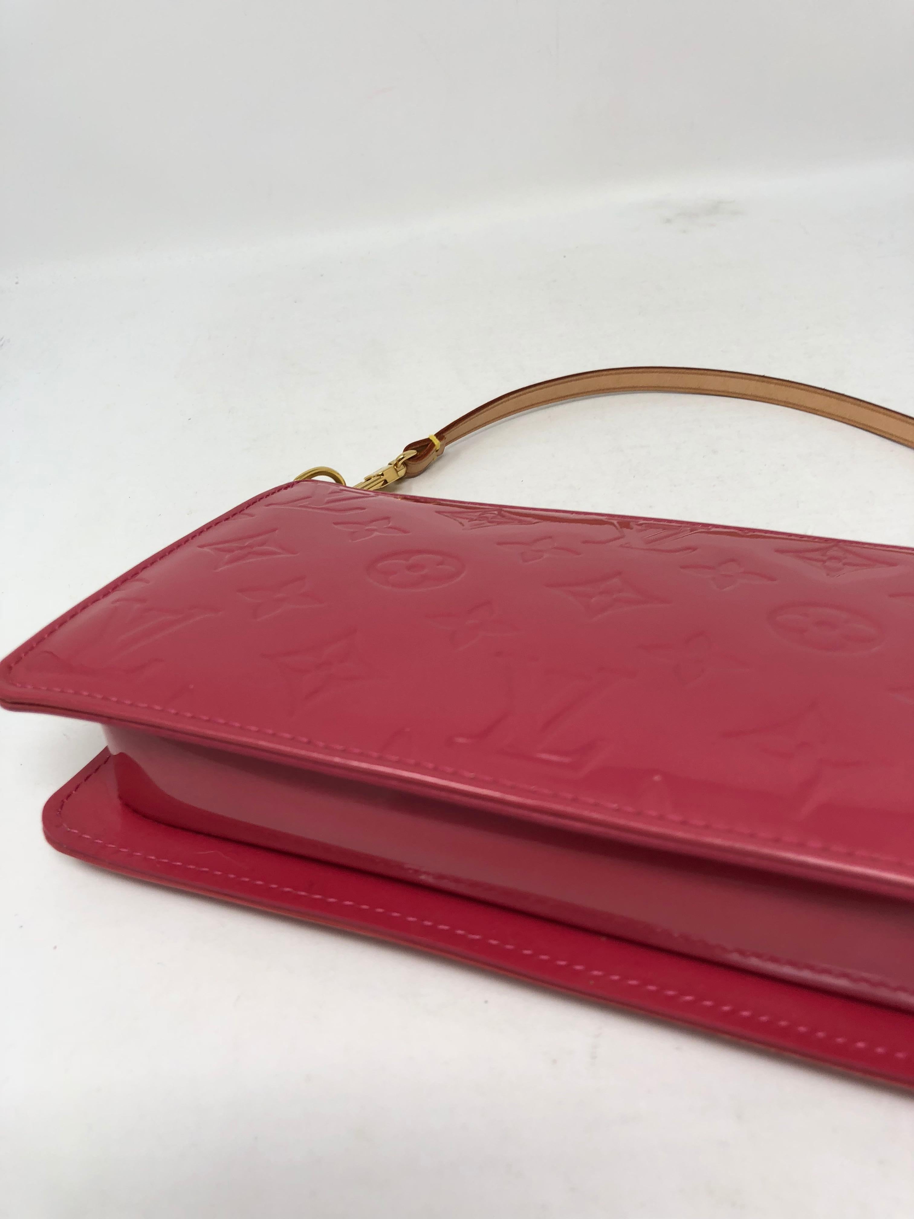 Louis Vuitton Lexington Pink Vernis Pochette 6