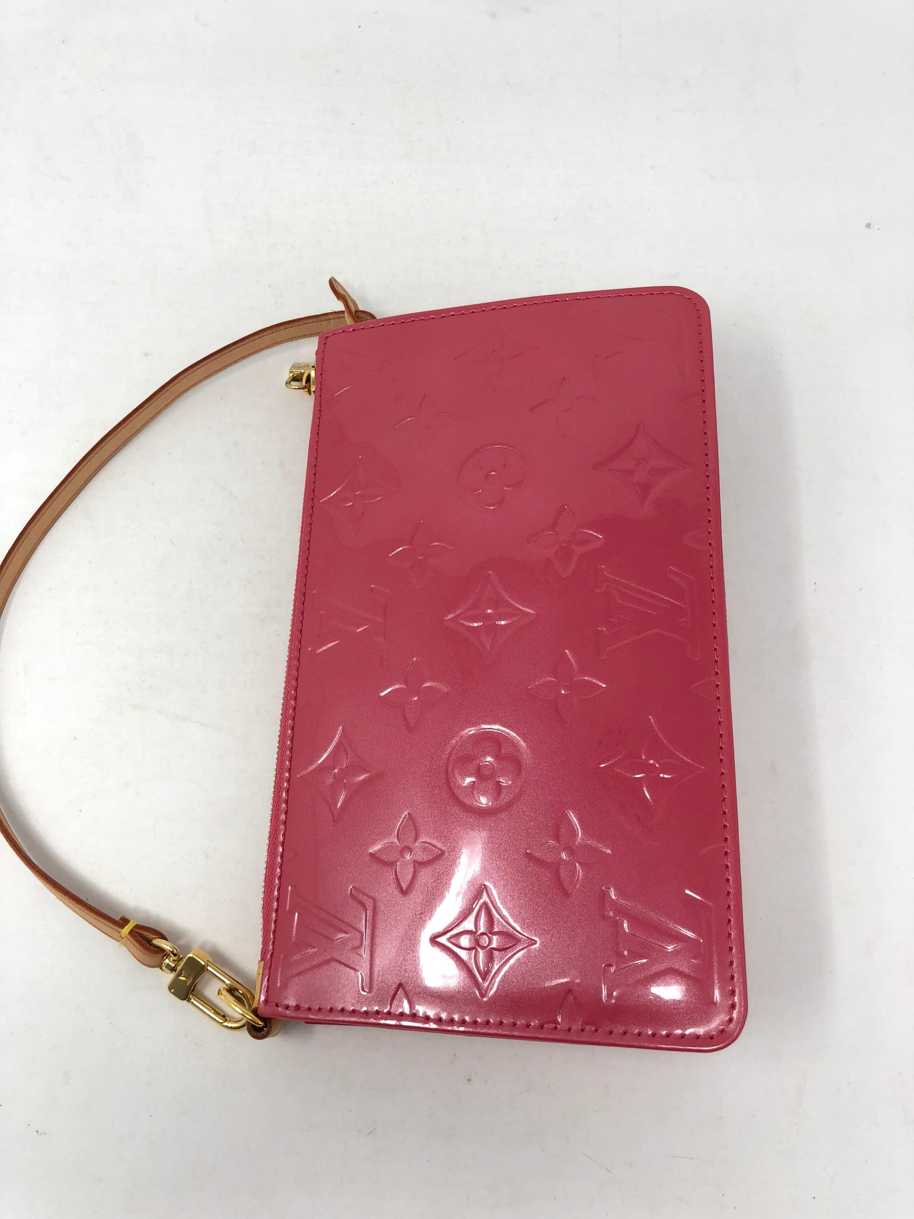 Louis Vuitton Lexington Pink Vernis Pochette 5