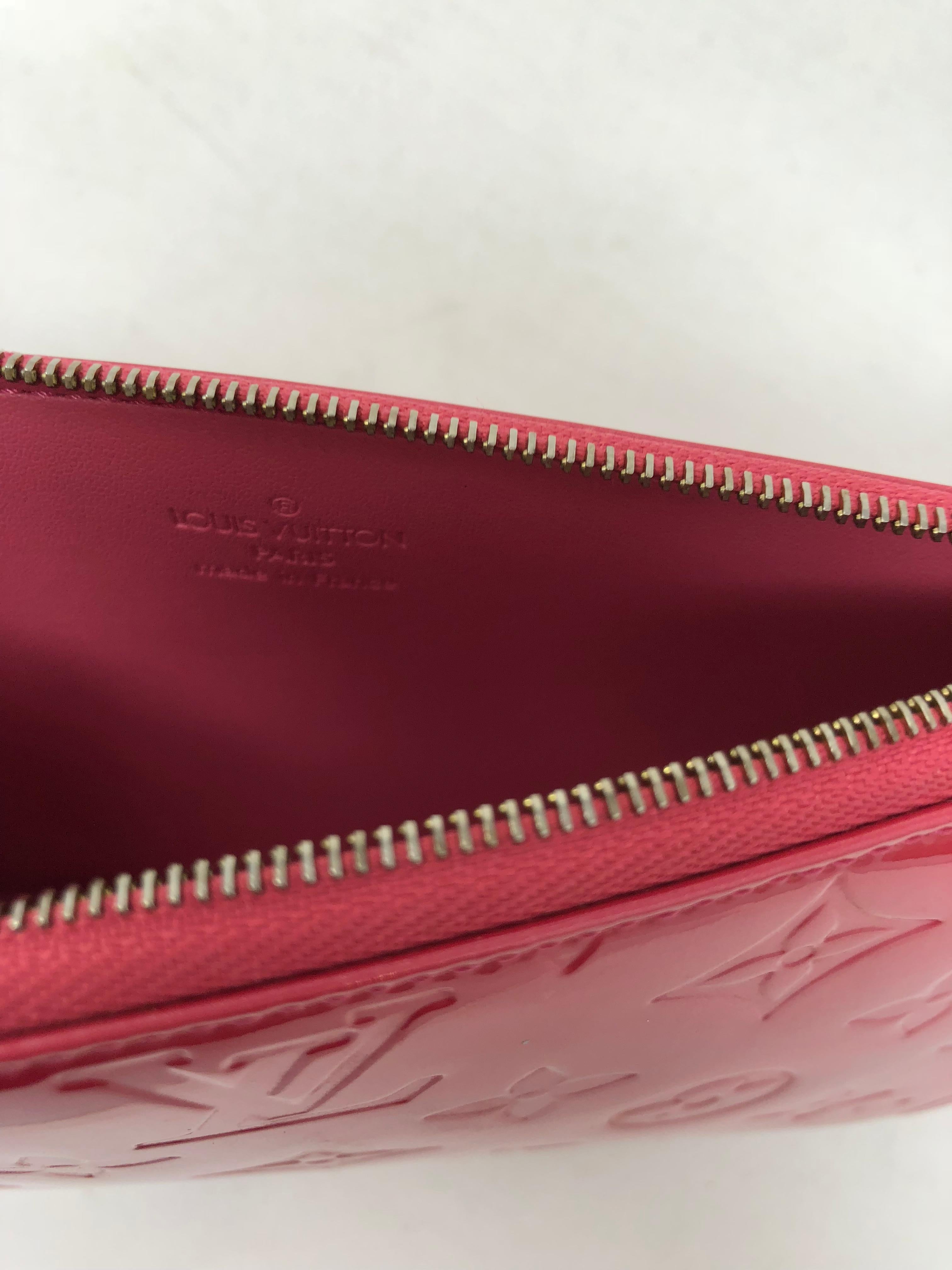 Louis Vuitton Lexington Pink Vernis Pochette 7