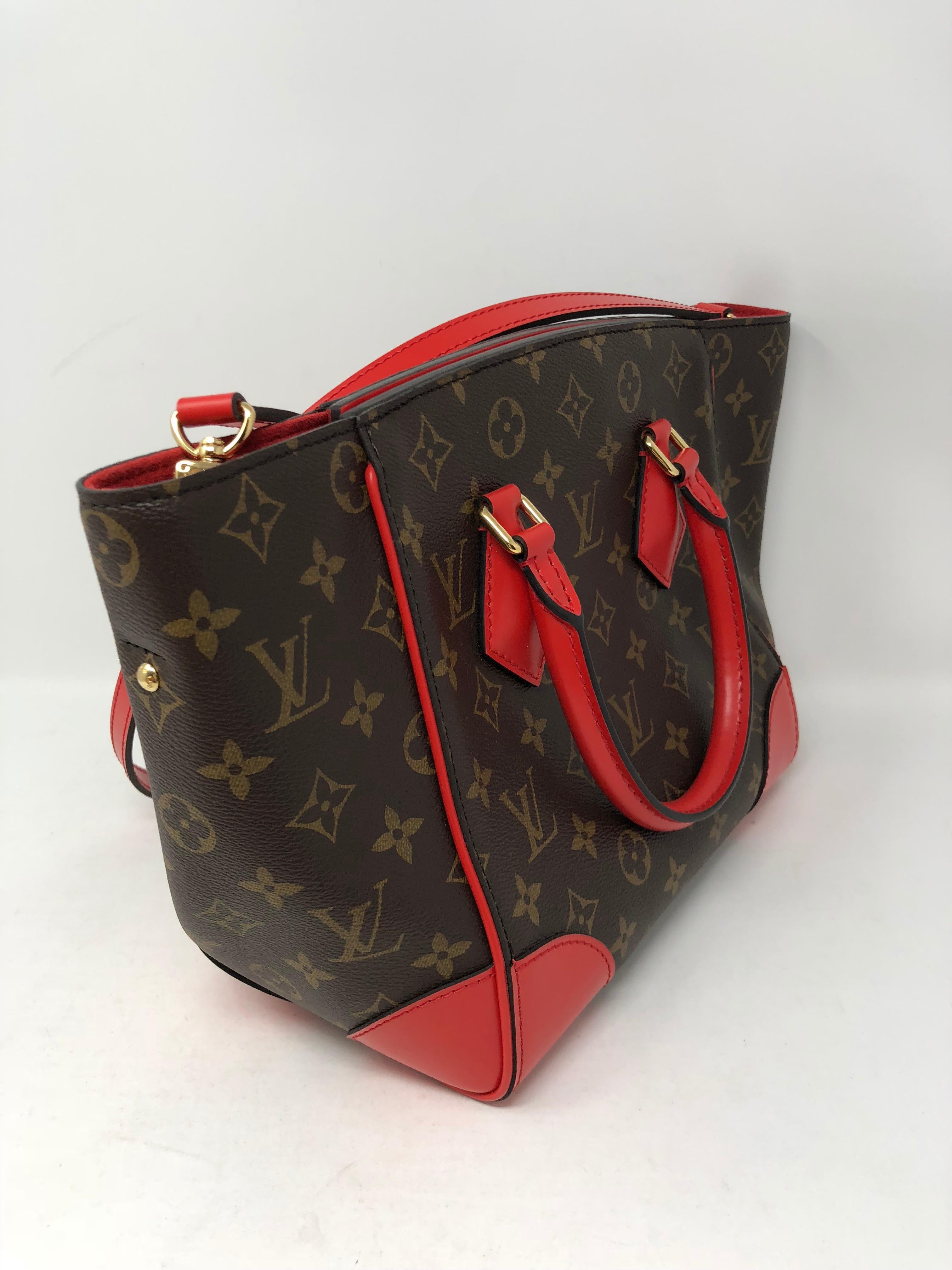 Louis Vuitton Monogram Phenix PM Coquelicot Bag 1