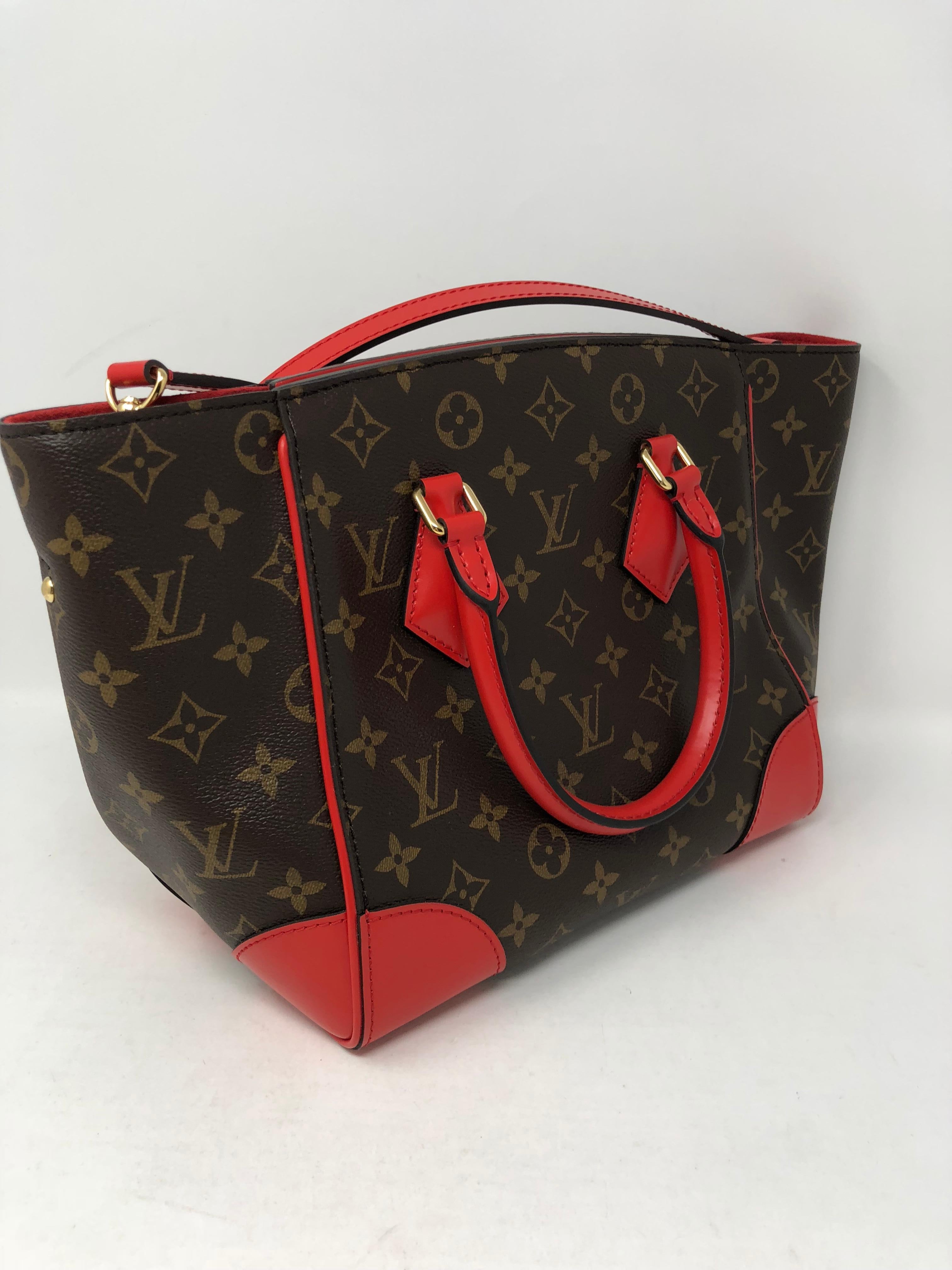Women's or Men's Louis Vuitton Monogram Phenix PM Coquelicot Bag