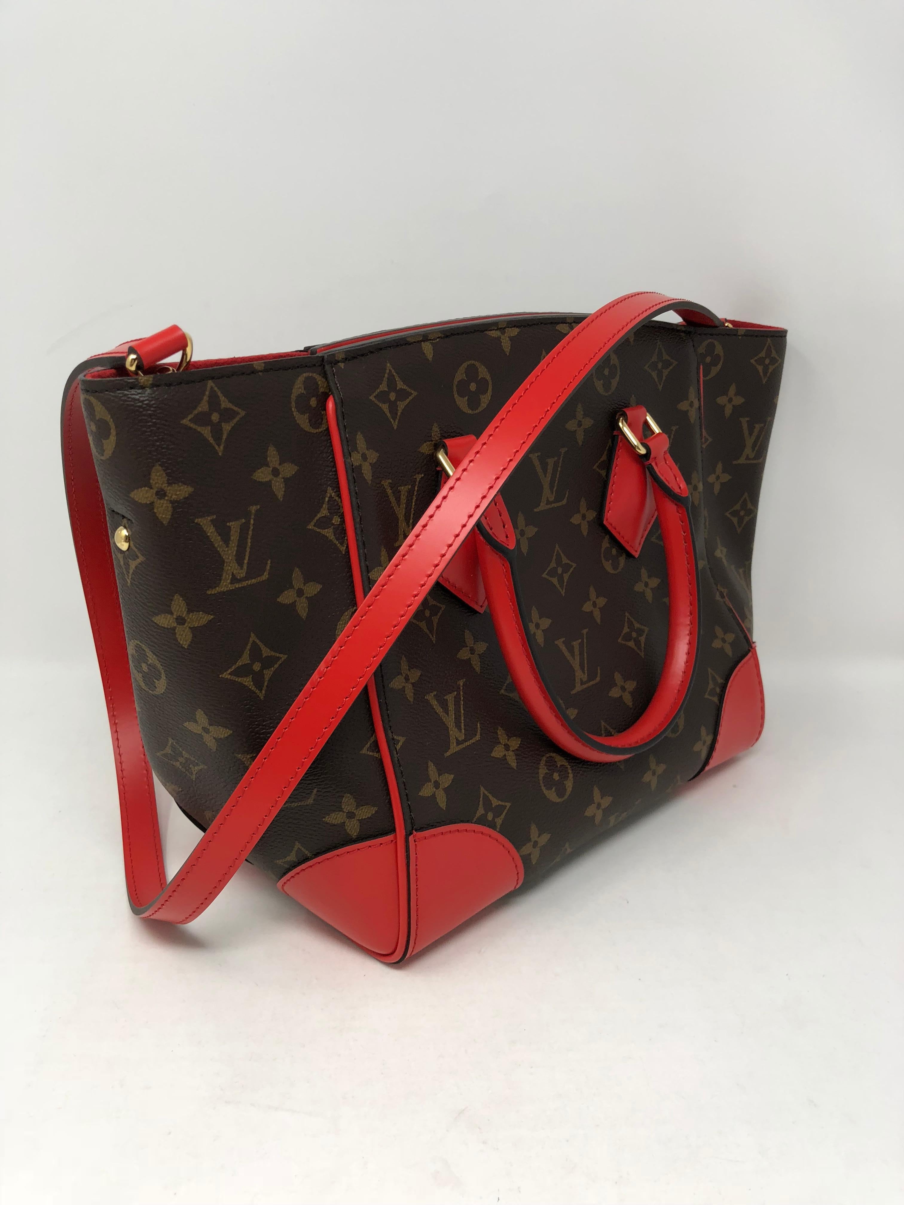 Louis Vuitton Monogram Phenix PM Coquelicot Bag In Excellent Condition In Athens, GA