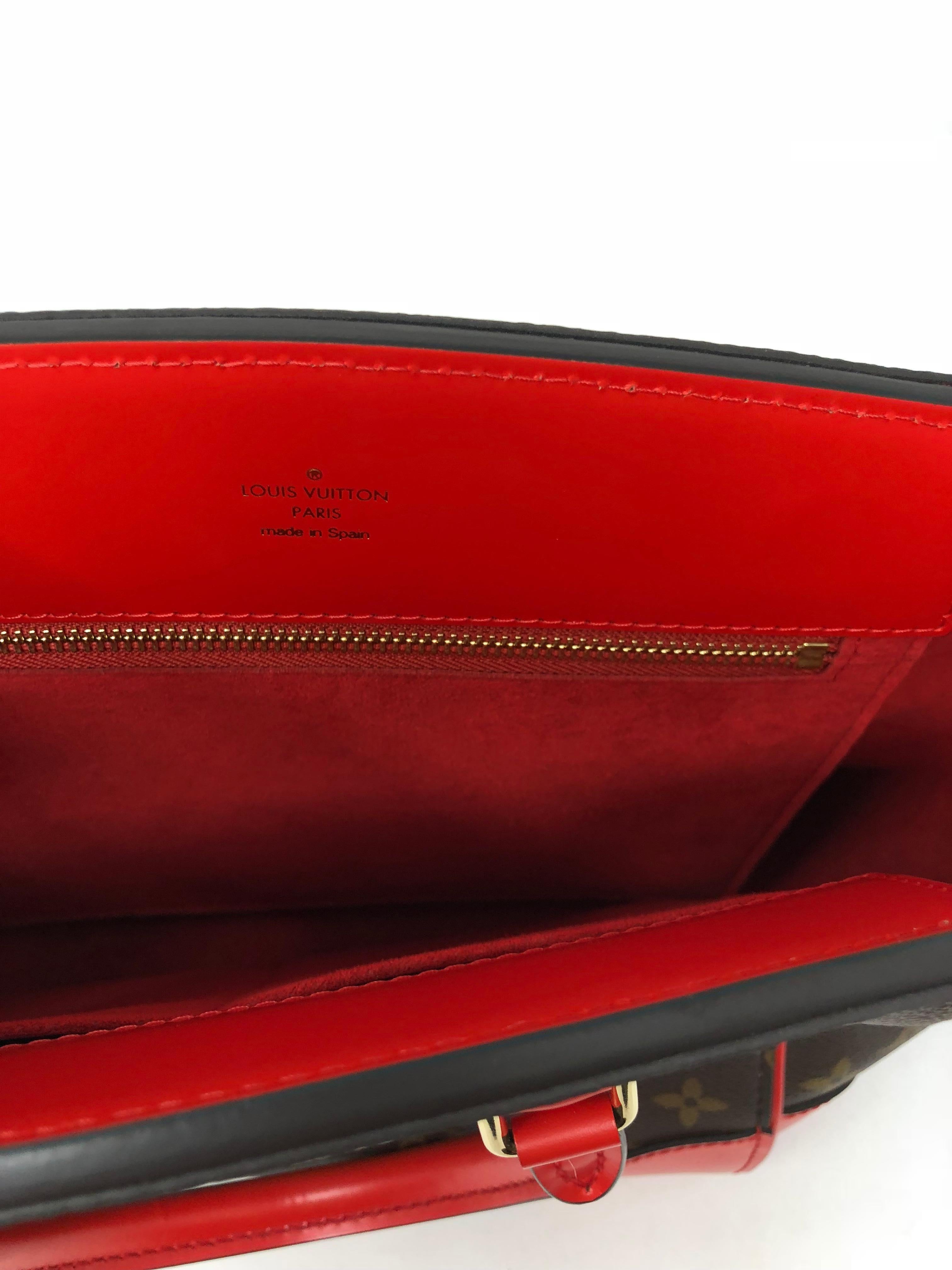 Louis Vuitton Monogram Phenix PM Coquelicot Bag 8