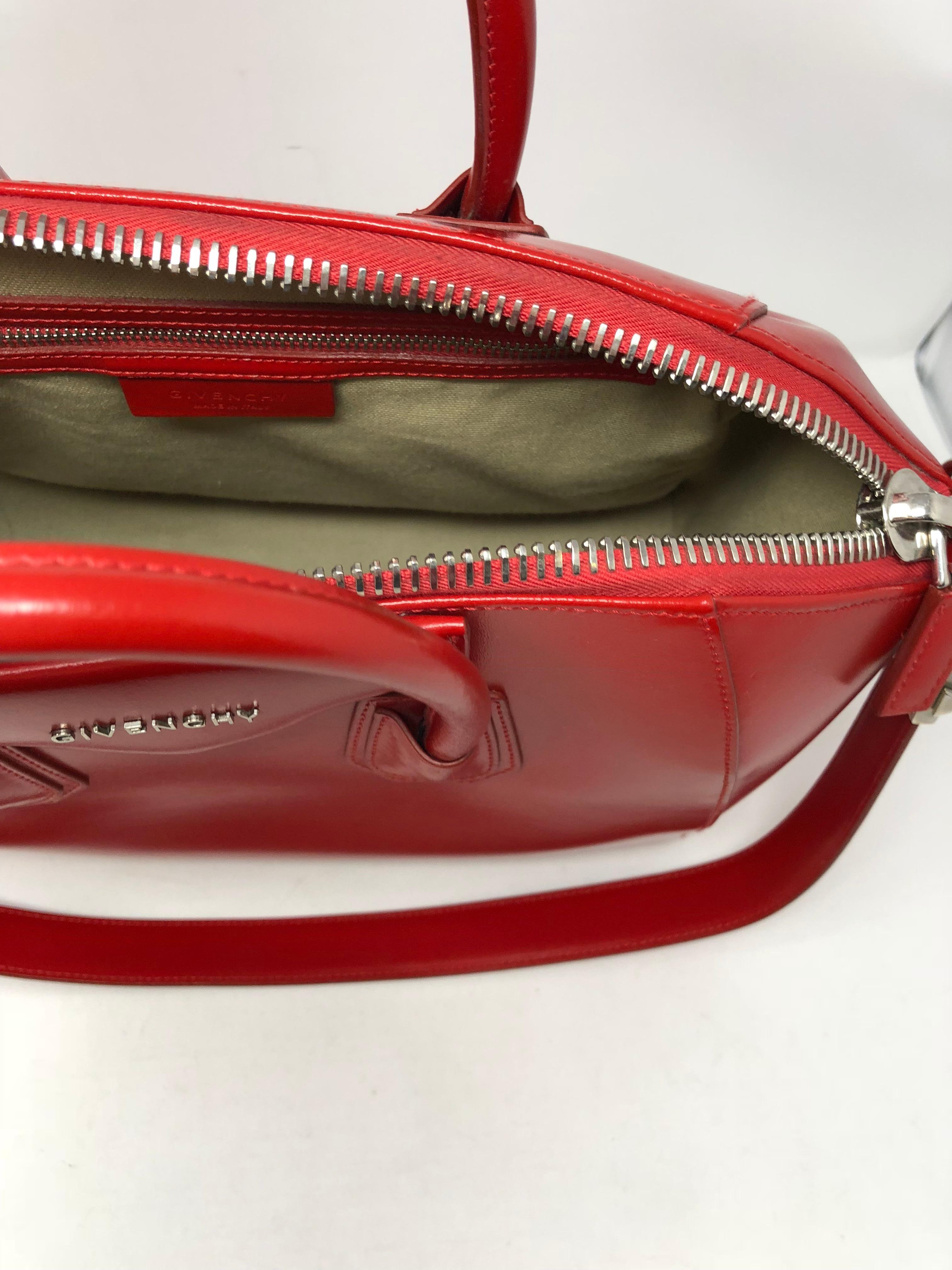 Givenchy Medium Red Antigona Bag  3