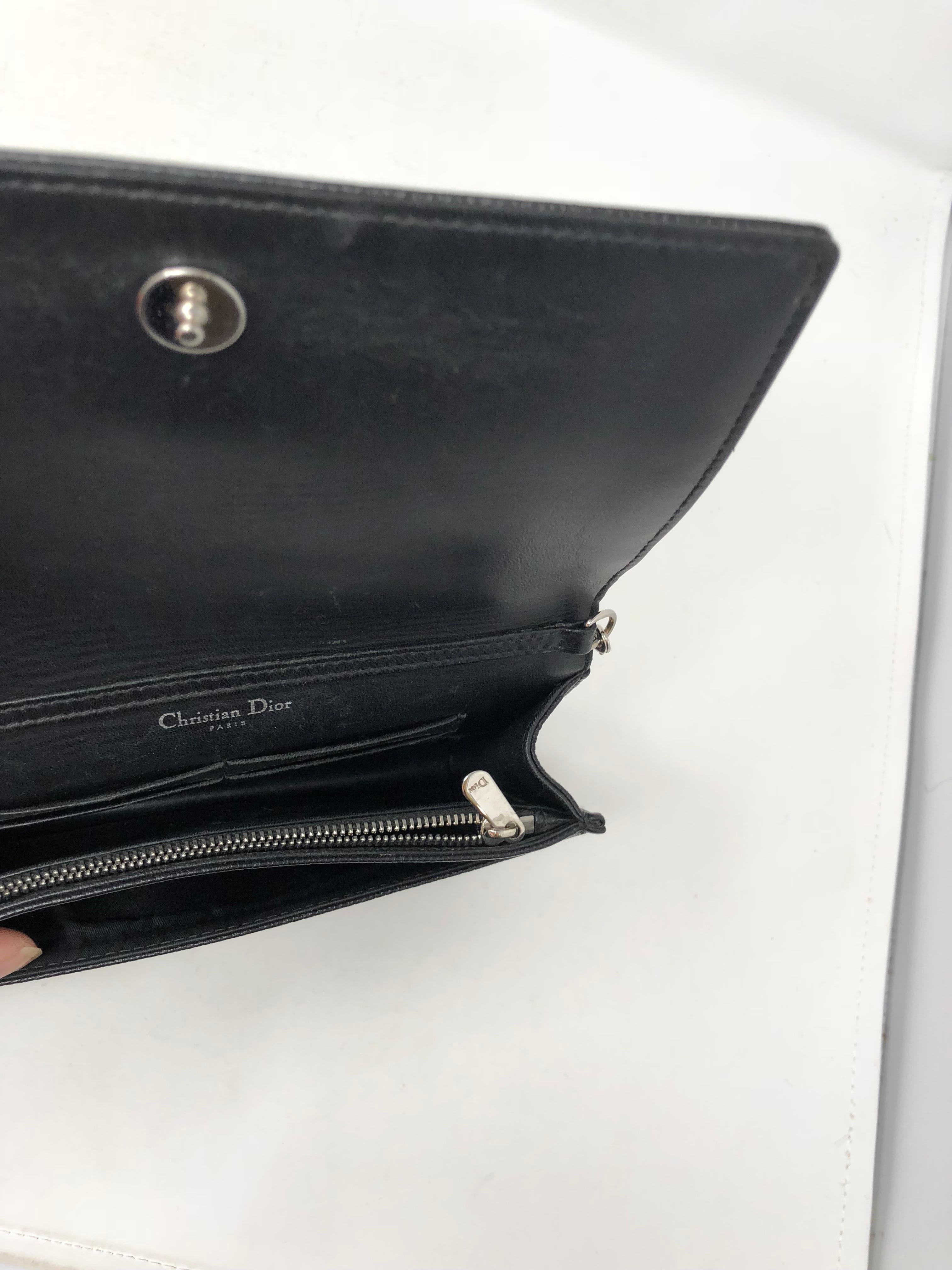 Christian Dior Diorama Black Mini Crossbody Bag 9