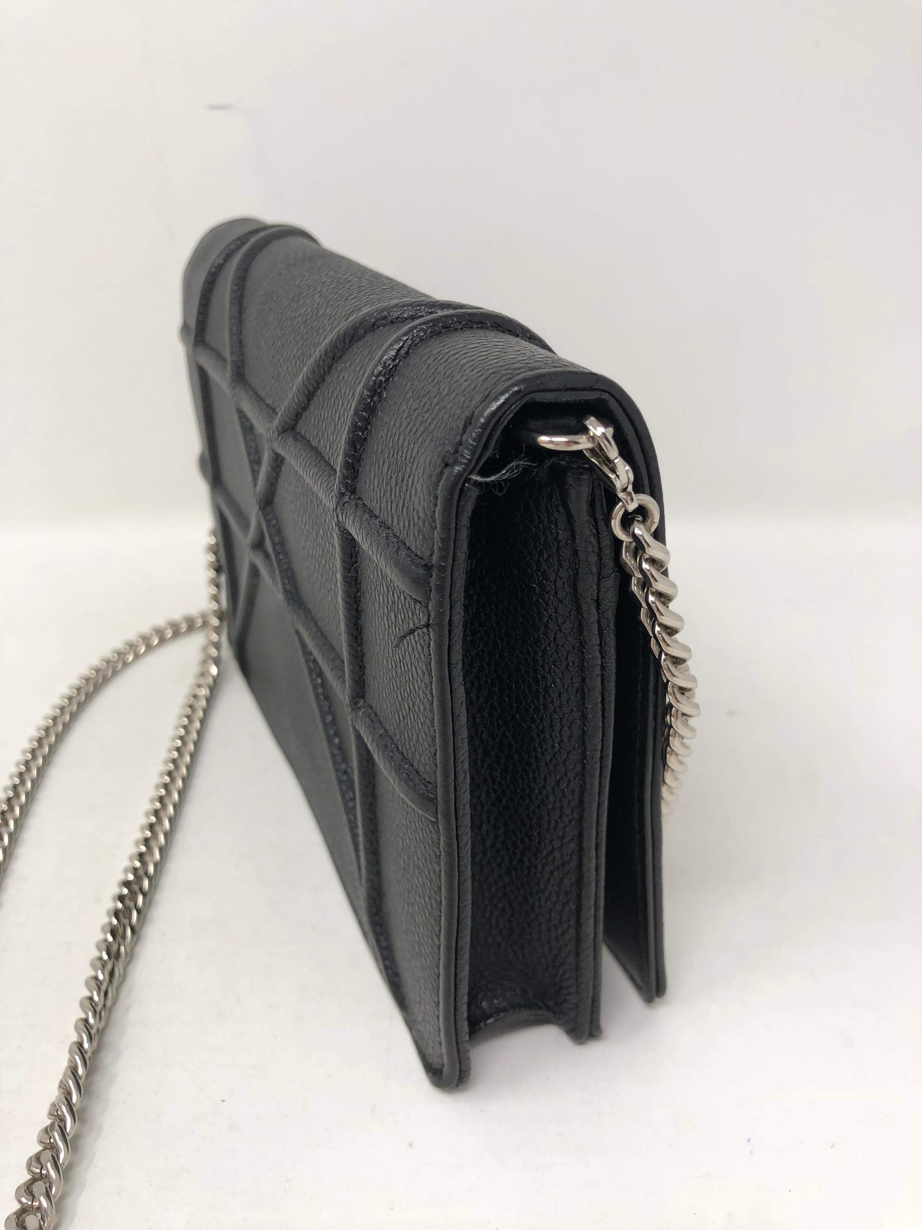 Christian Dior Diorama Black Mini Crossbody Bag 4