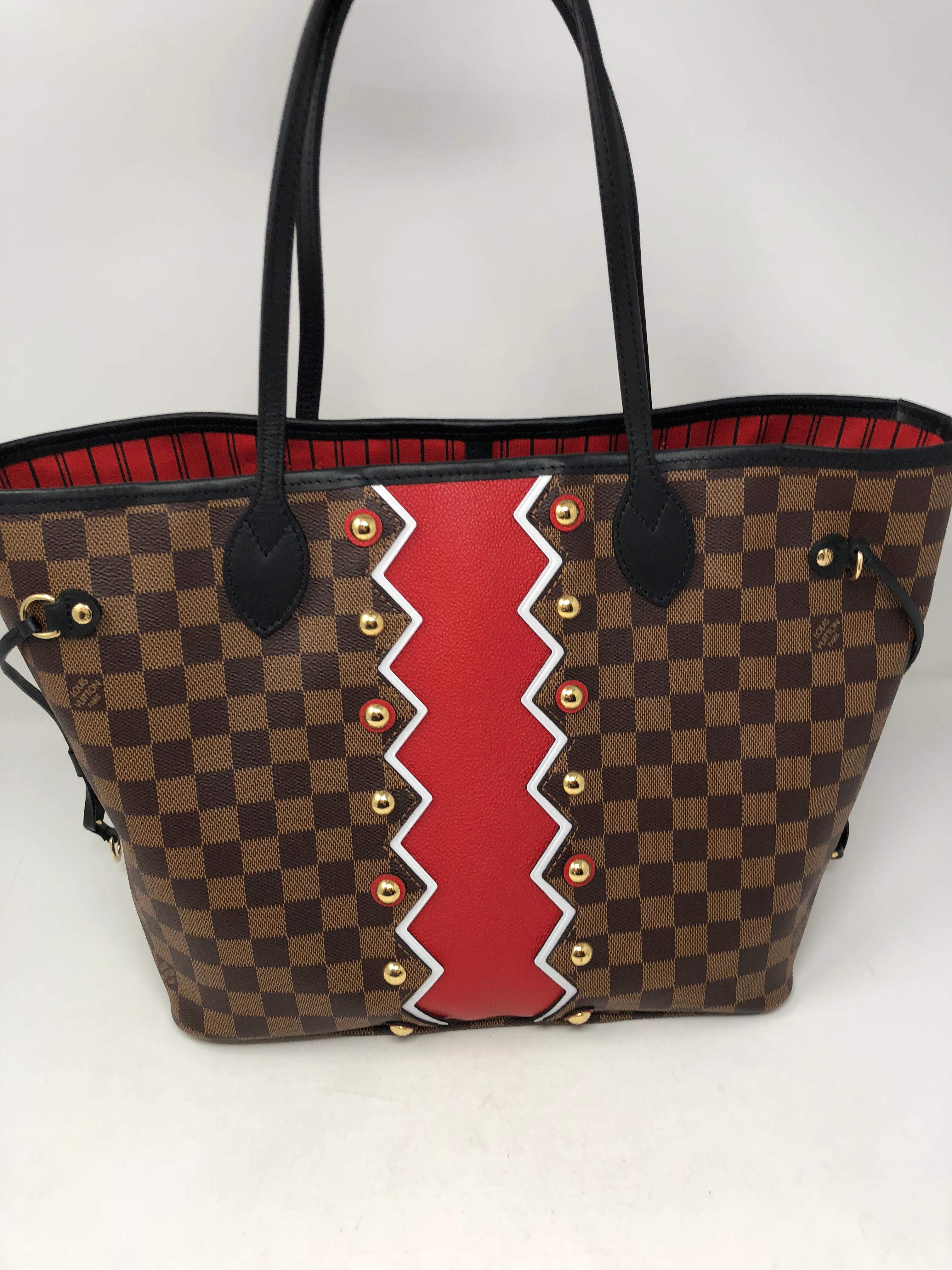 Women's or Men's Louis Vuitton Neverfull Karakoram Damier Ebene 2018 Release