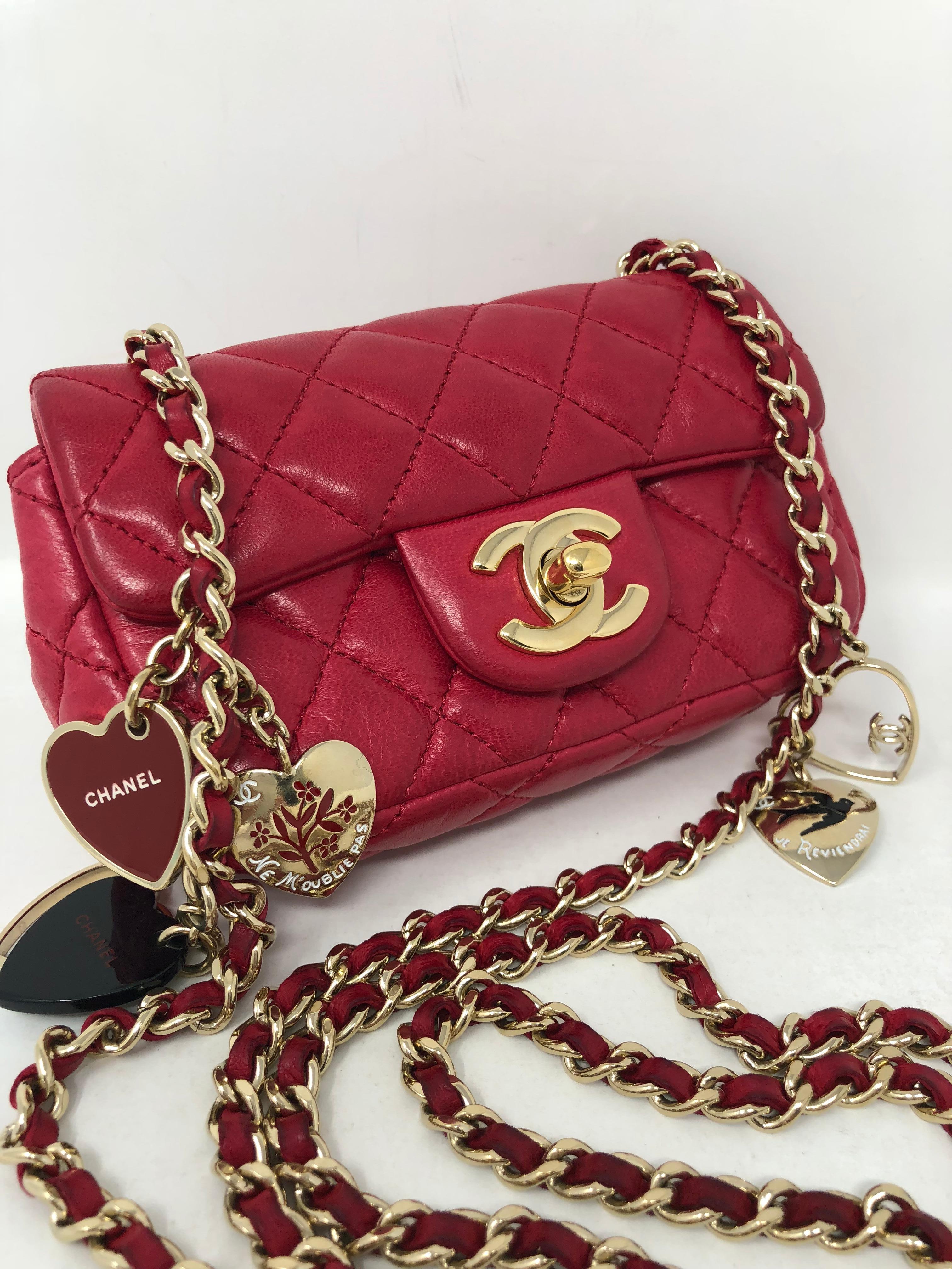 Chanel Extra Mini Crossbody Bag with Charms  2