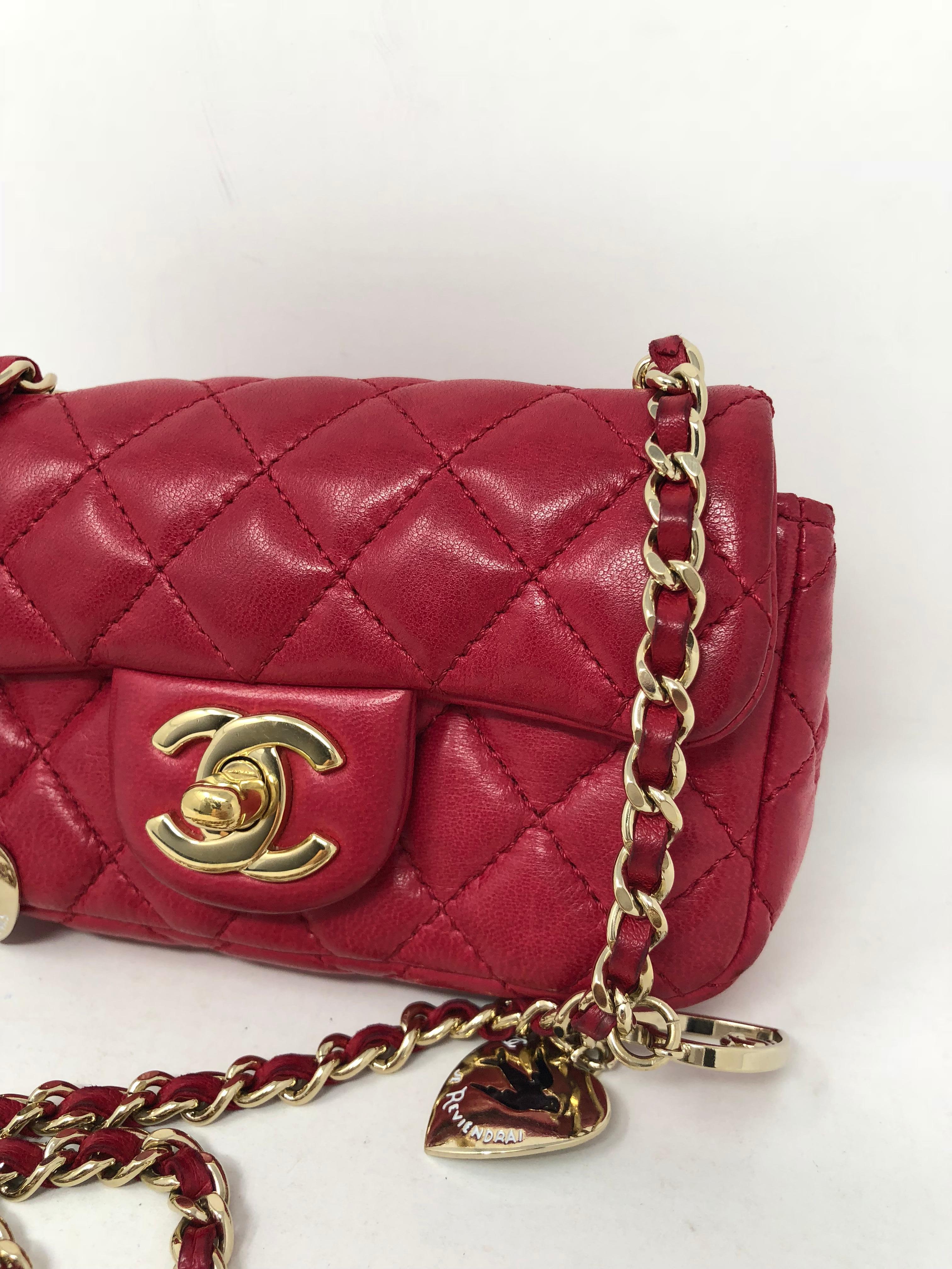 Chanel Extra Mini Crossbody Bag with Charms  1