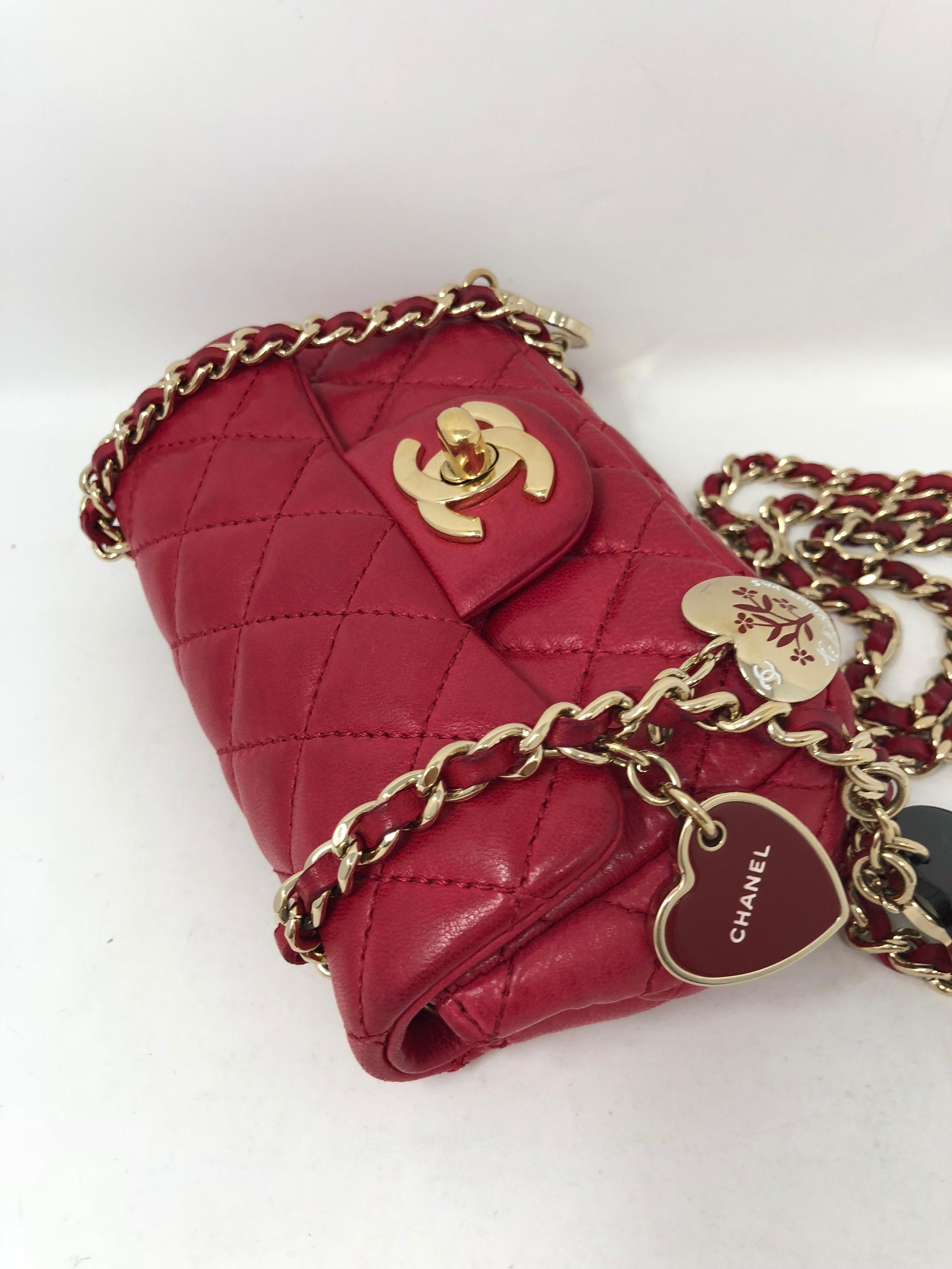 Chanel Extra Mini Crossbody Bag with Charms  4