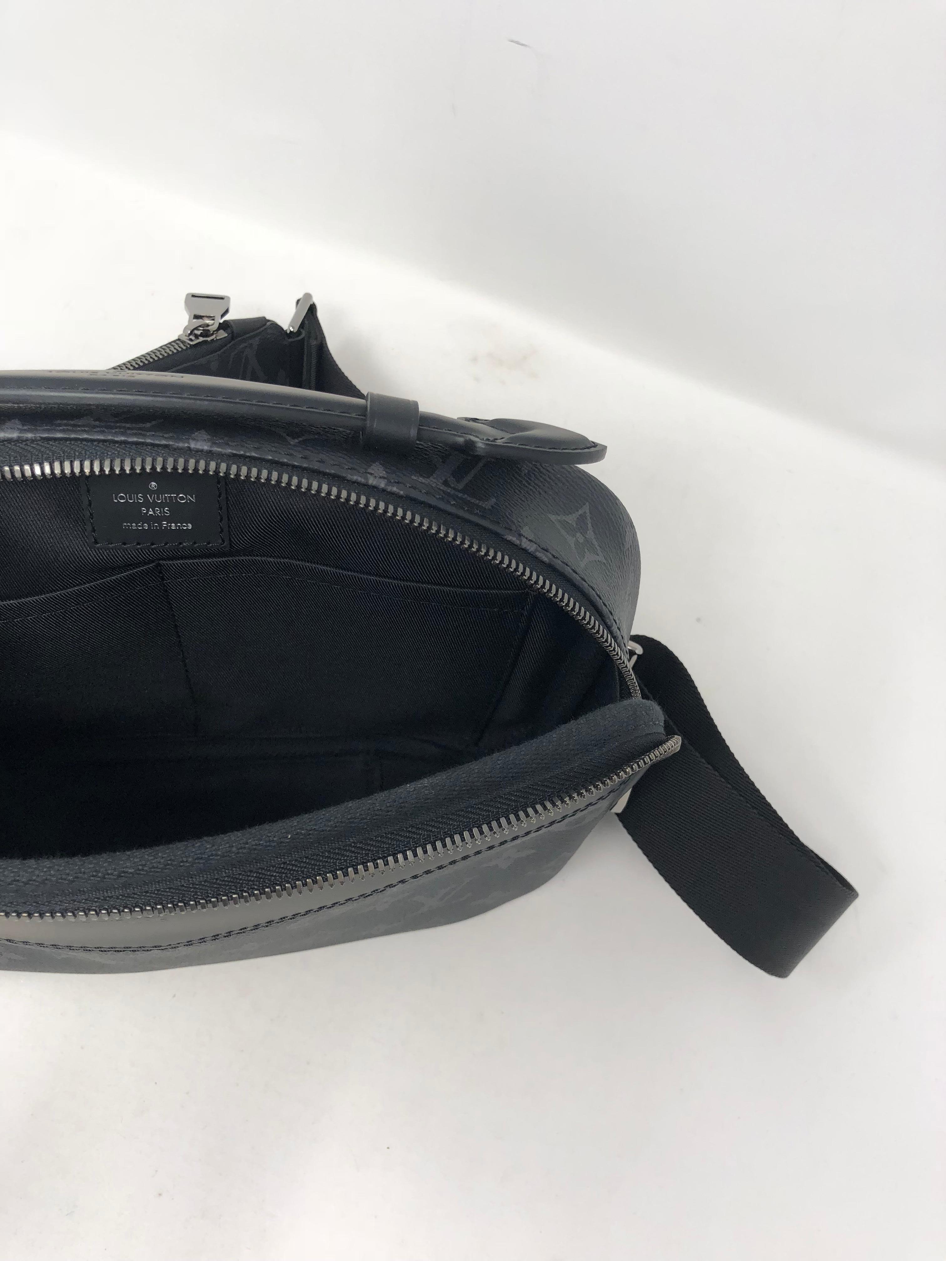 Louis Vuitton Black Mono Bum Bag  4