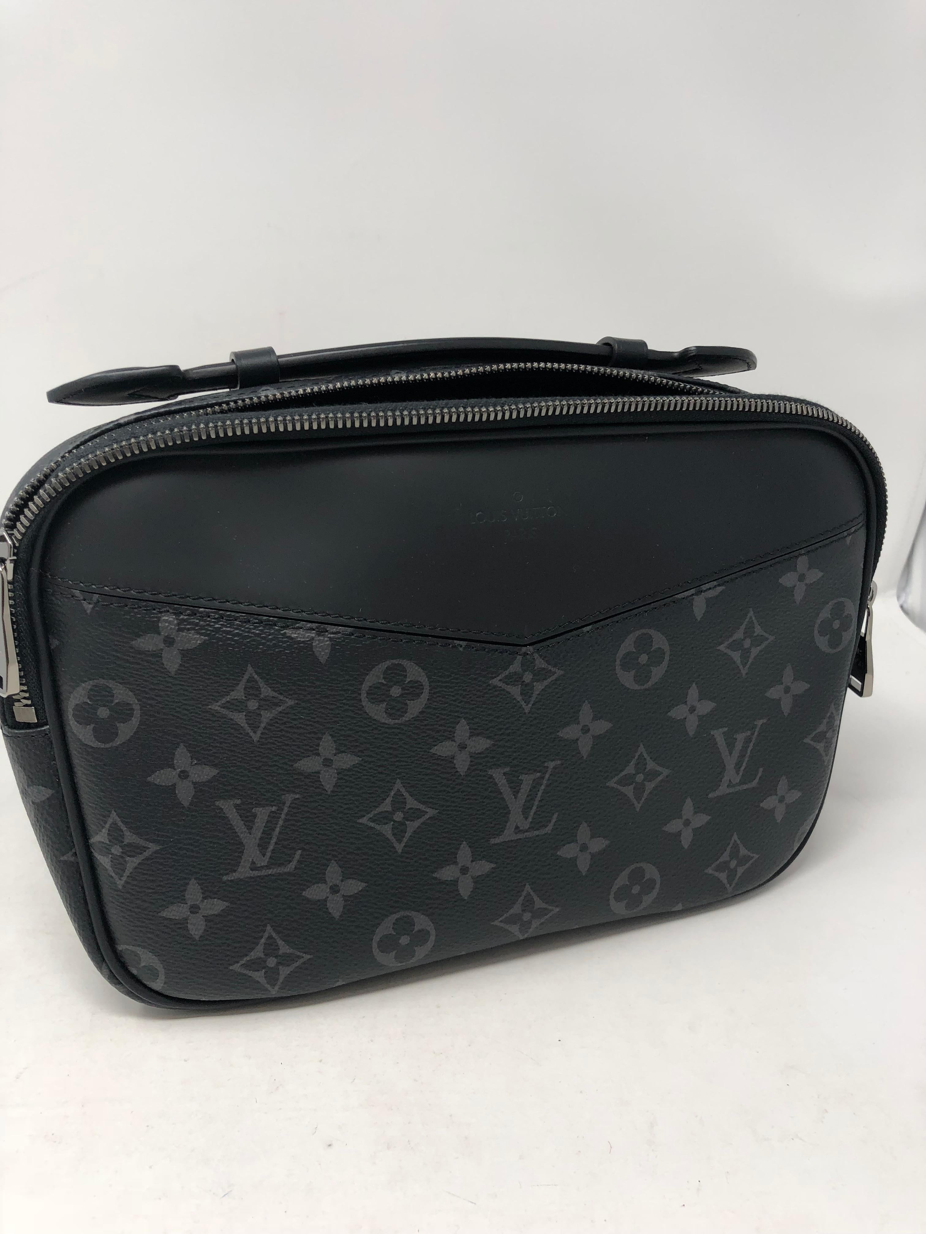 Louis Vuitton Graphite Mono Bum Bag. Brand New condition. Limited and Sold Out. Comes with dust cover and box. Most wanted Fanny pack. Adjustable and can be worn across the torso as a body bag. Great for travel and every day wear. Guaranteed