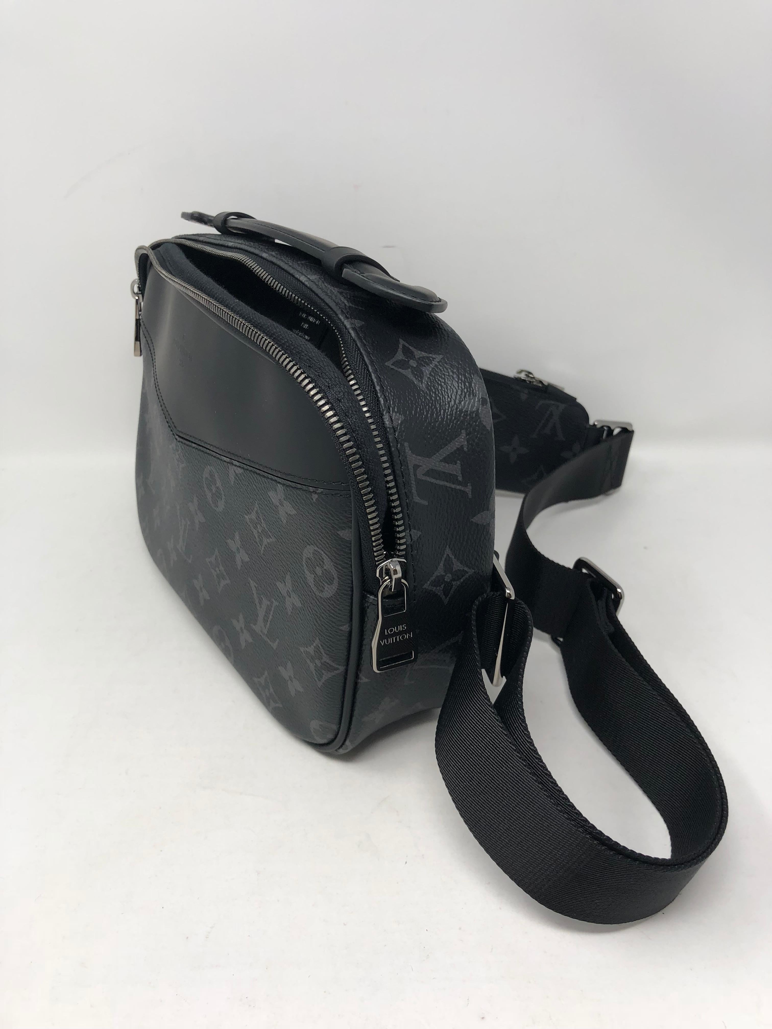 Louis Vuitton Black Mono Bum Bag  6
