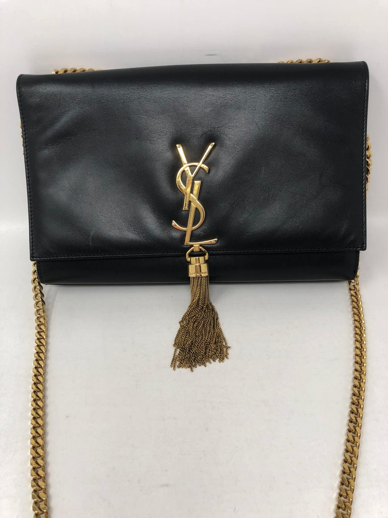 YSL Yves Saint Laurent Black Kate Bag at 1stDibs | kate bag ysl, ysl ...