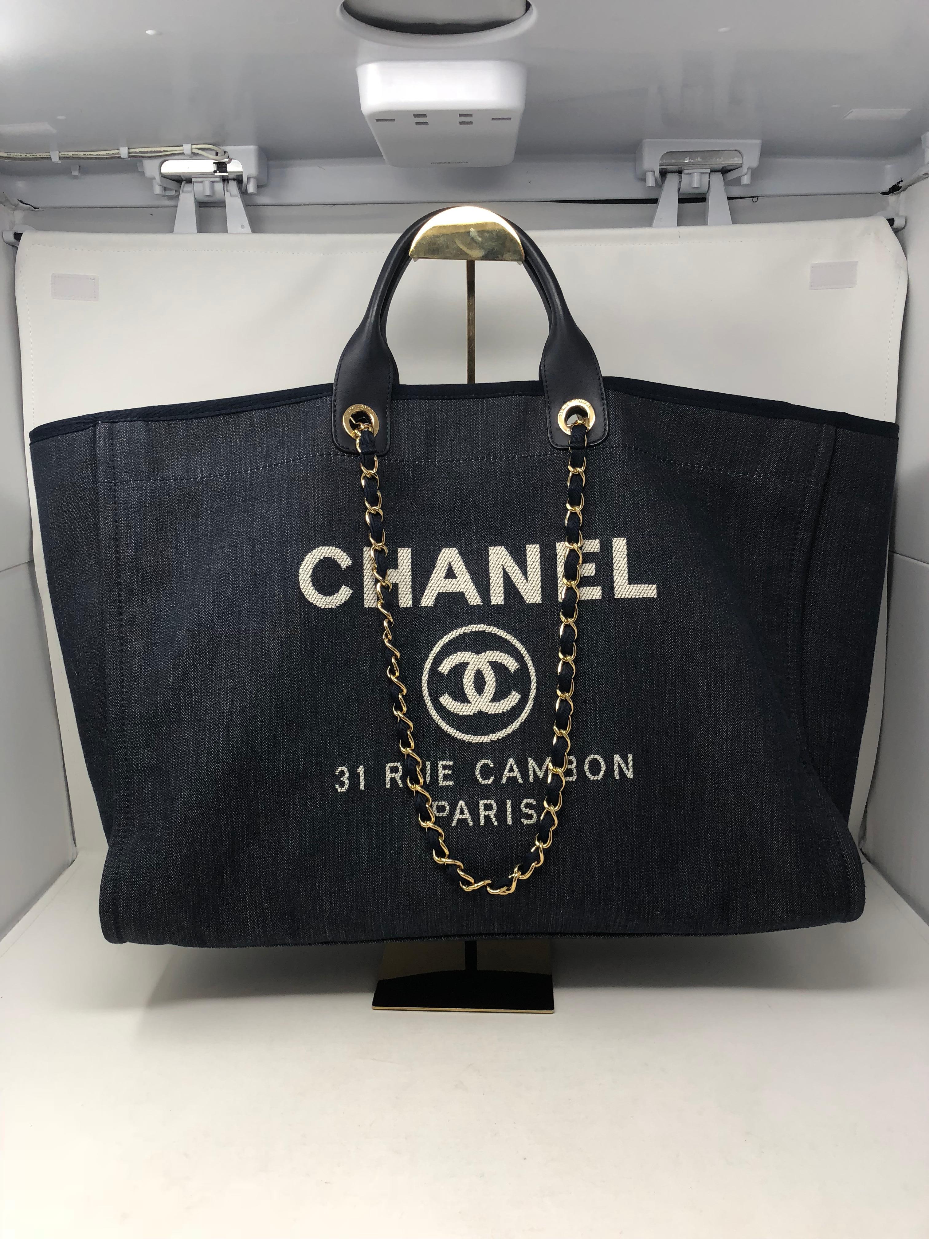 Chanel Deauville Tote XL Bag 4