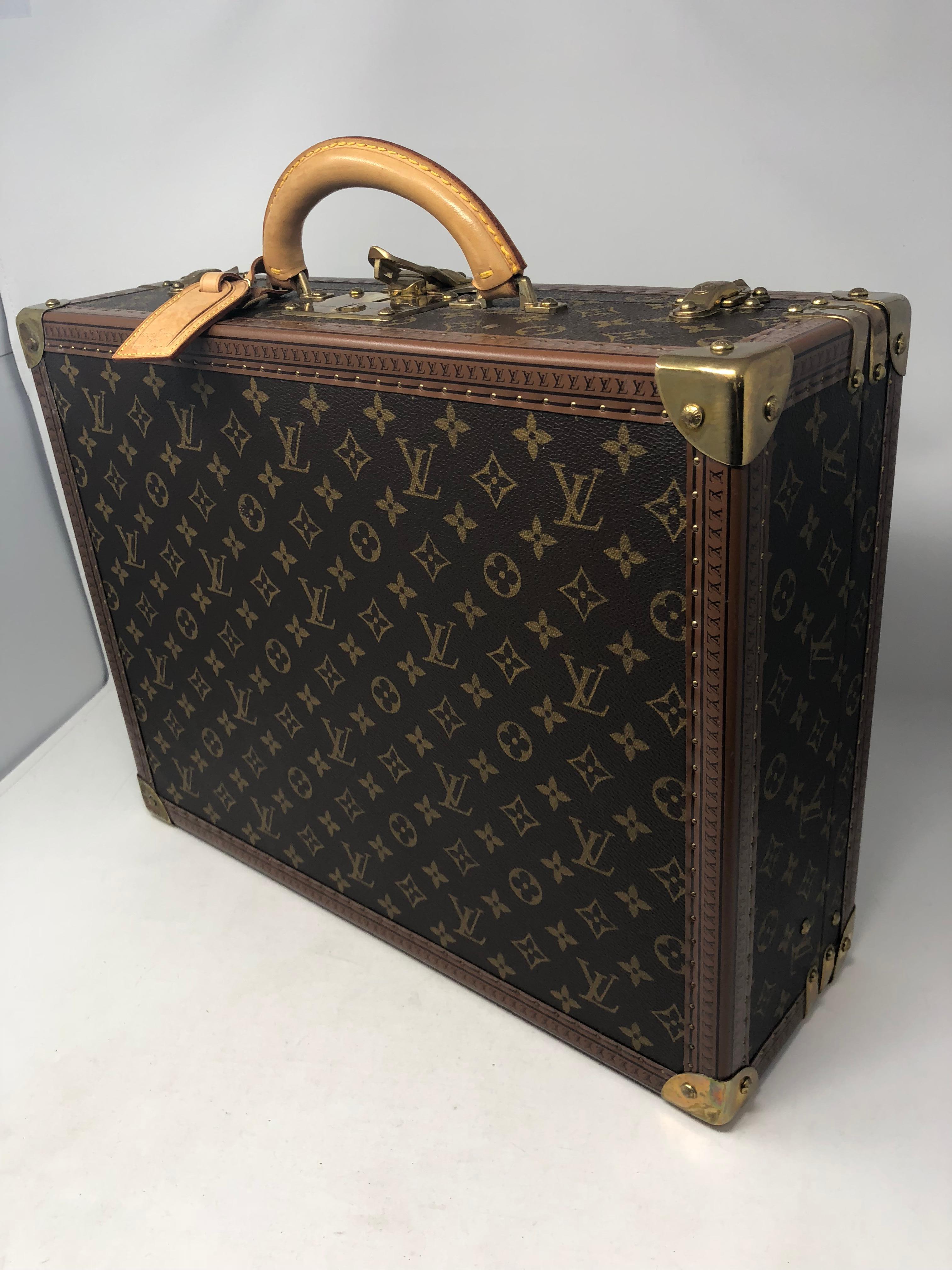 Louis Vuitton Cotteville 50 hard sided suitcase or briefcase 8