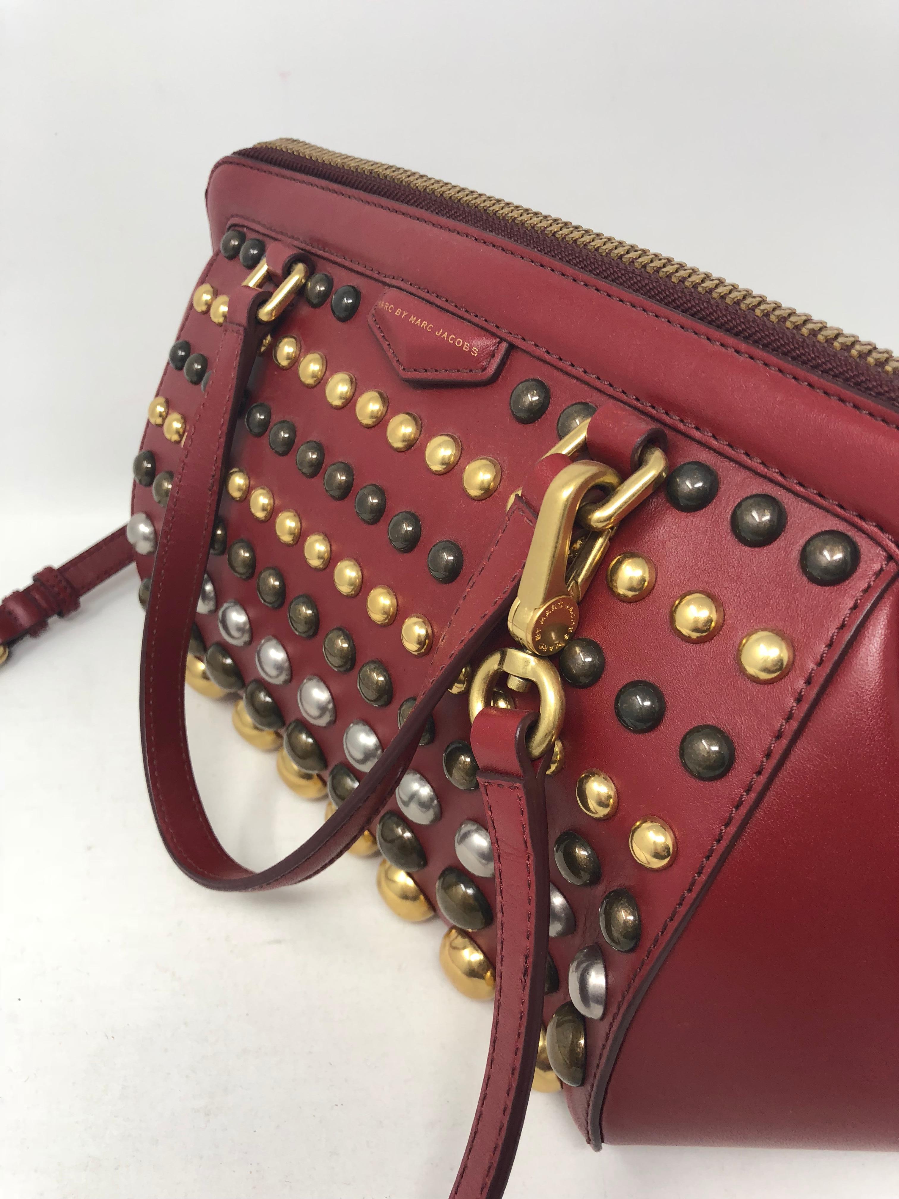 Marc Jacobs Studded Red Bag 3