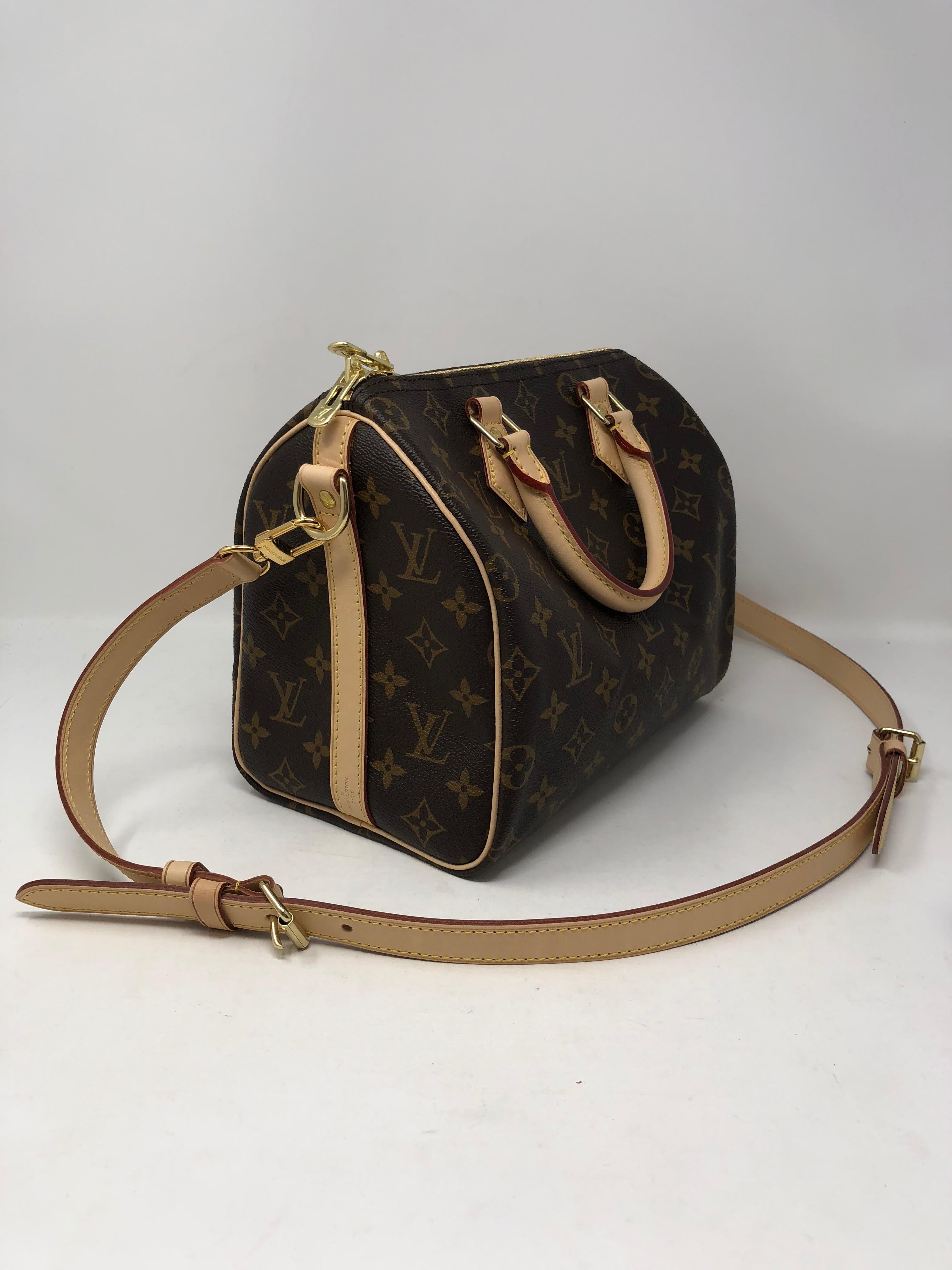 Women's or Men's Louis Vuitton Speedy 25 Bandouliere Bag