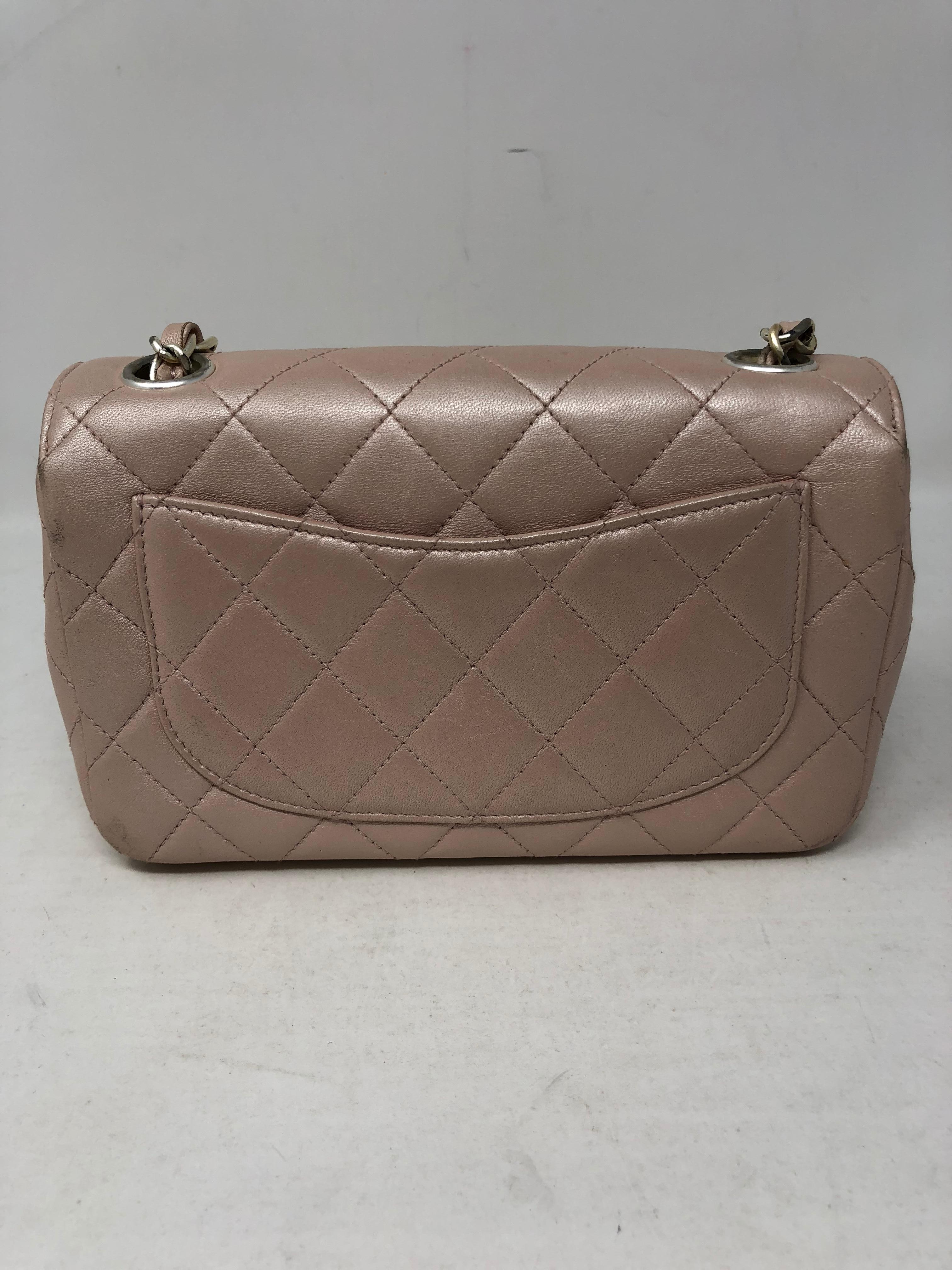 Chanel Pink Crossbody Bag  1