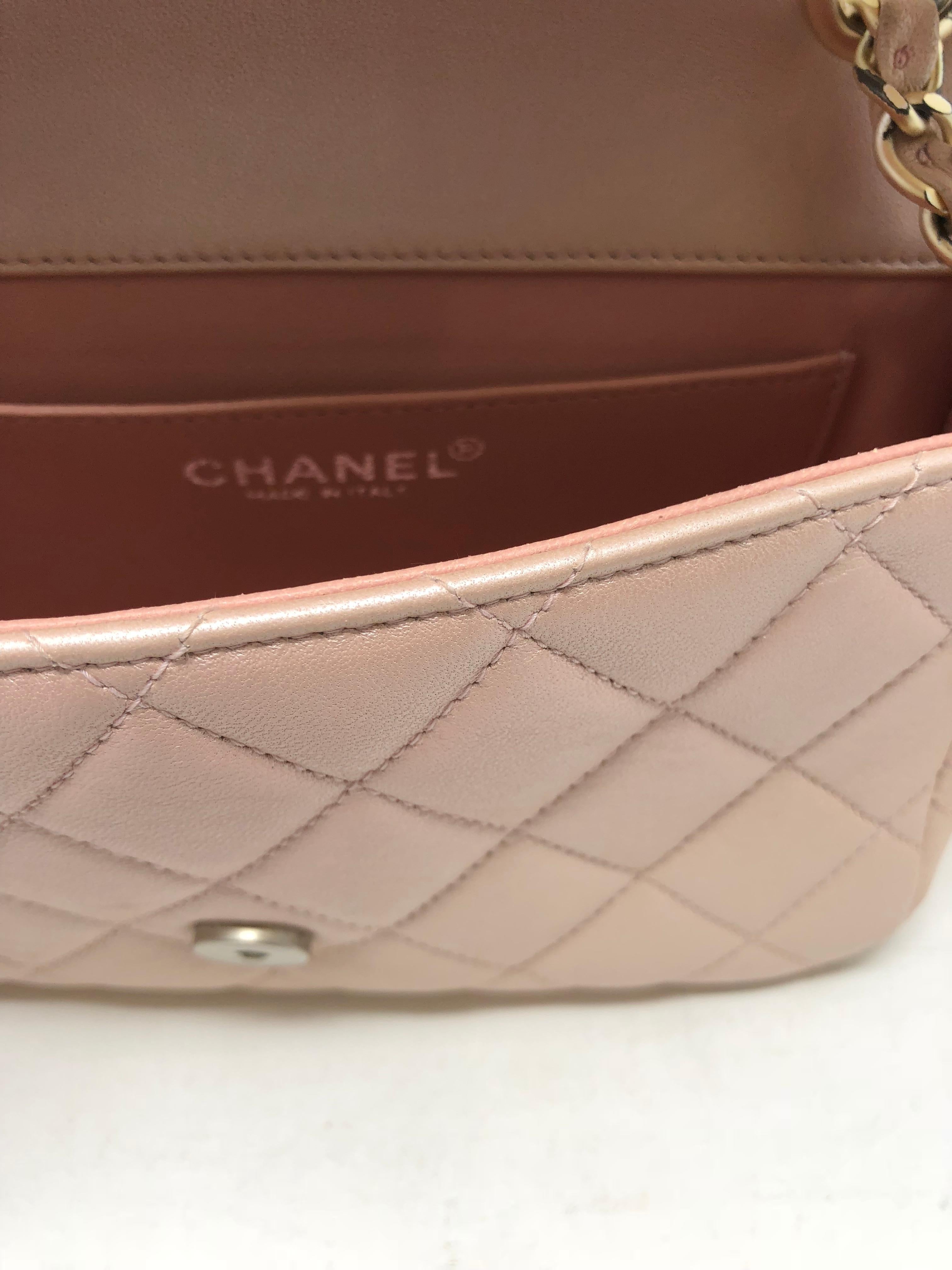 Chanel Pink Crossbody Bag  6
