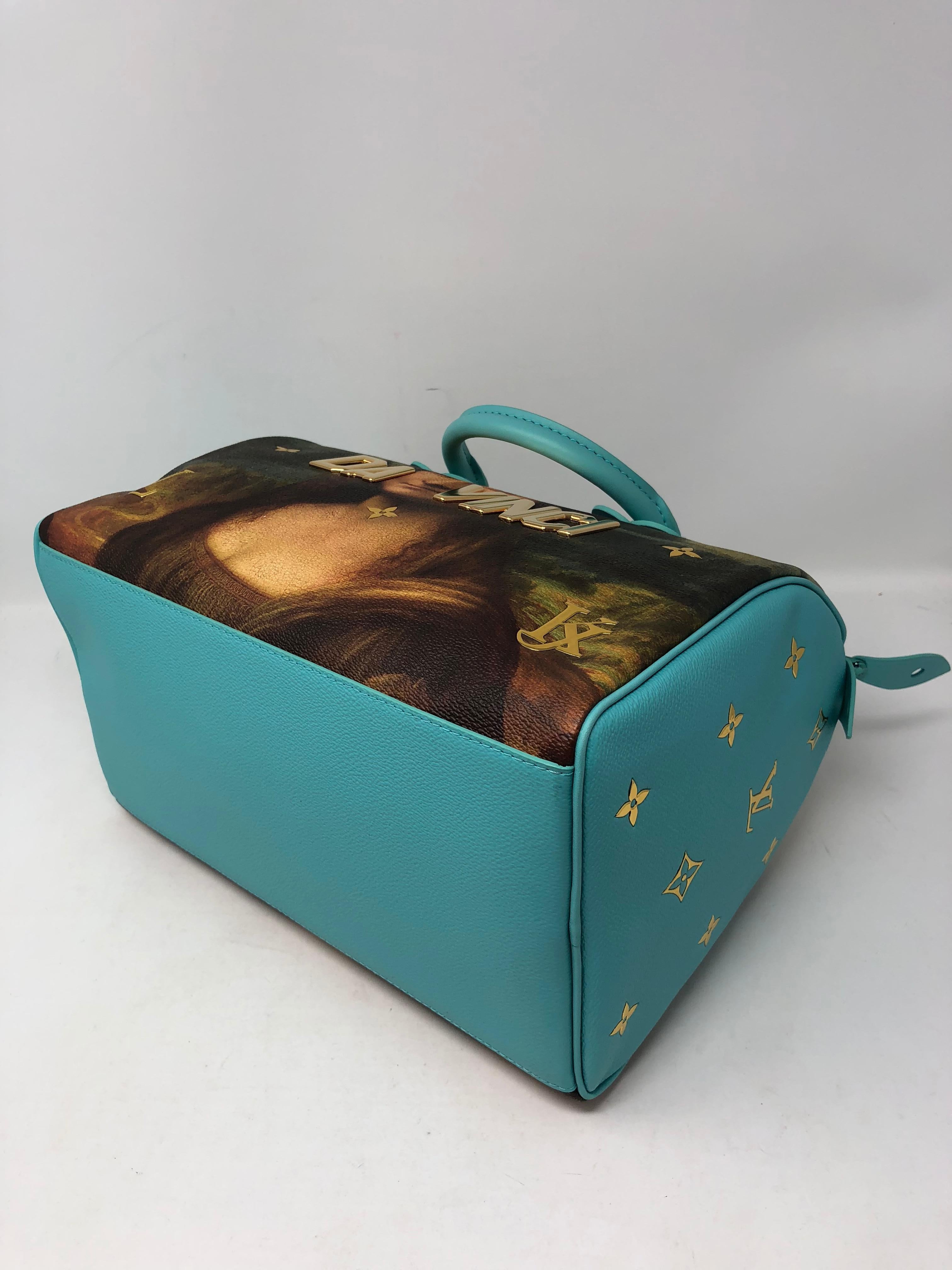 Jeff Koons Louis Vuitton Mona Lisa Speedy 6