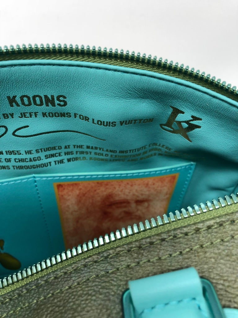 Jeff Koons Louis Vuitton Manet Masters Speedy 30