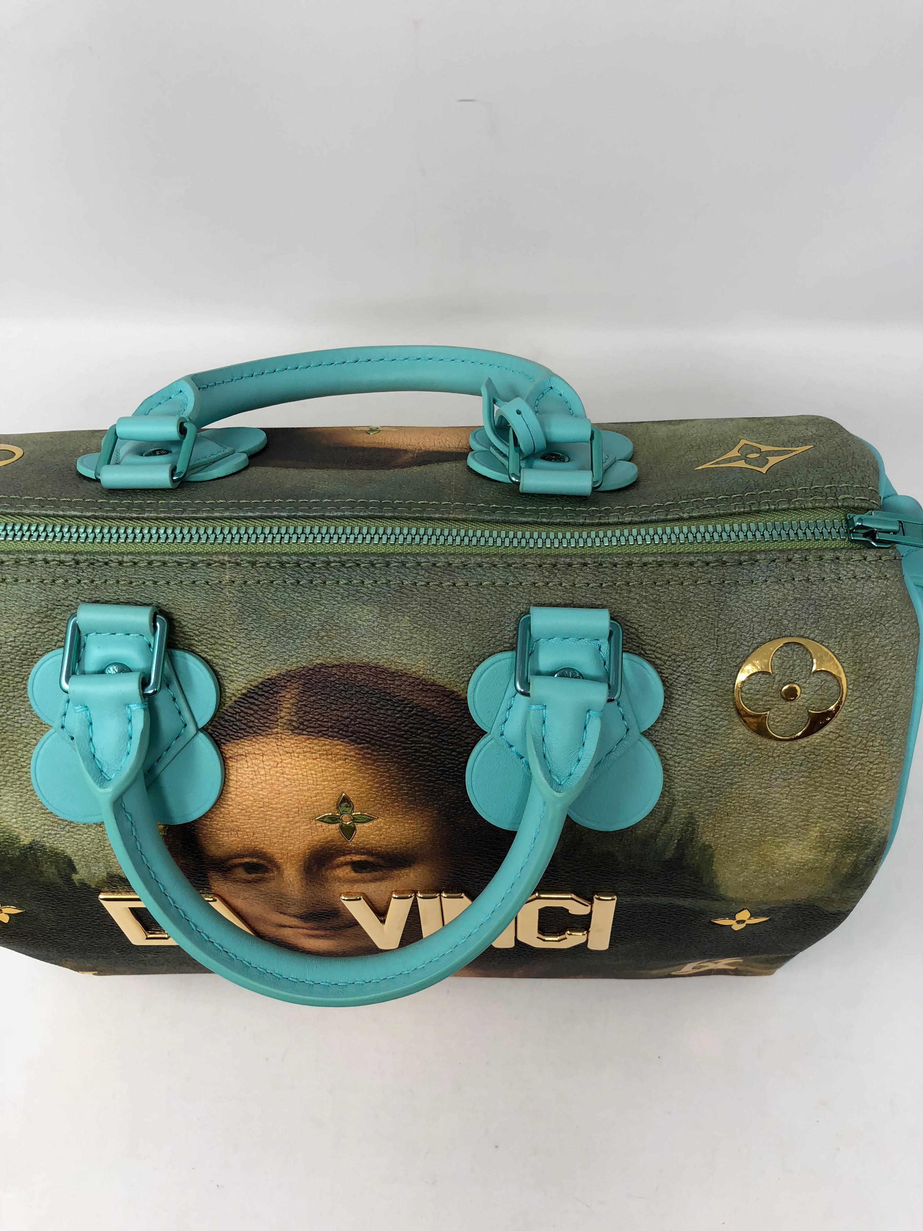 Jeff Koons Louis Vuitton Mona Lisa Speedy 5