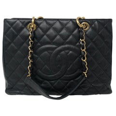 Chanel Black Grand Shopper Tote 