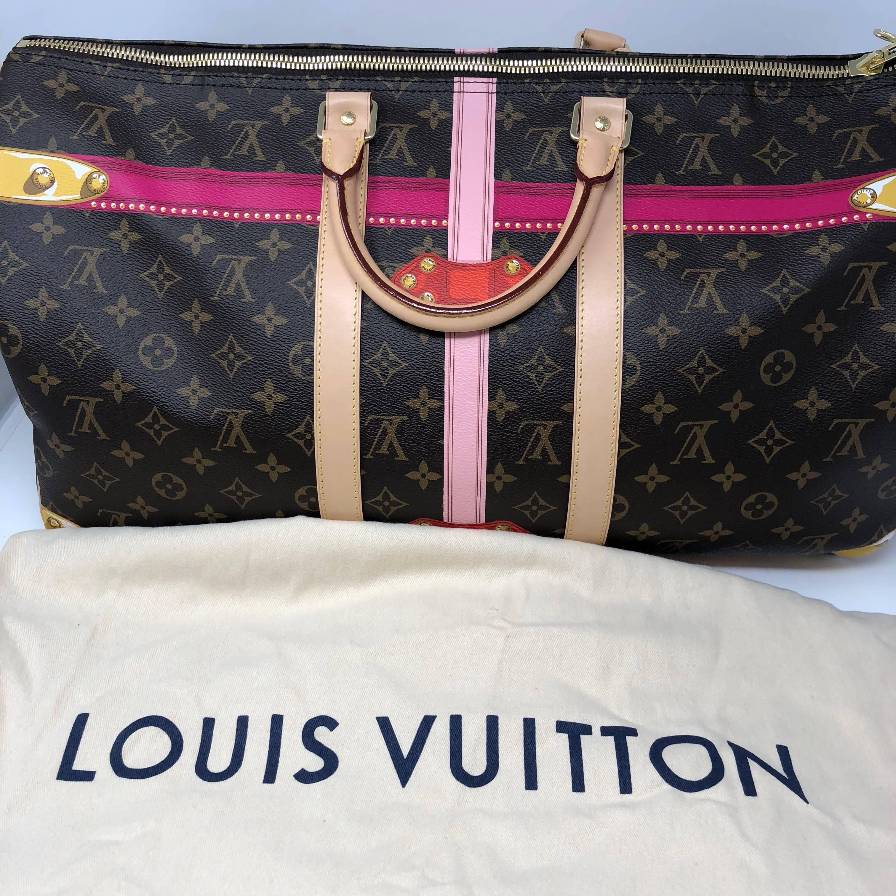 Louis Vuitton Keepall Limited Edition Trunks, 2018 2