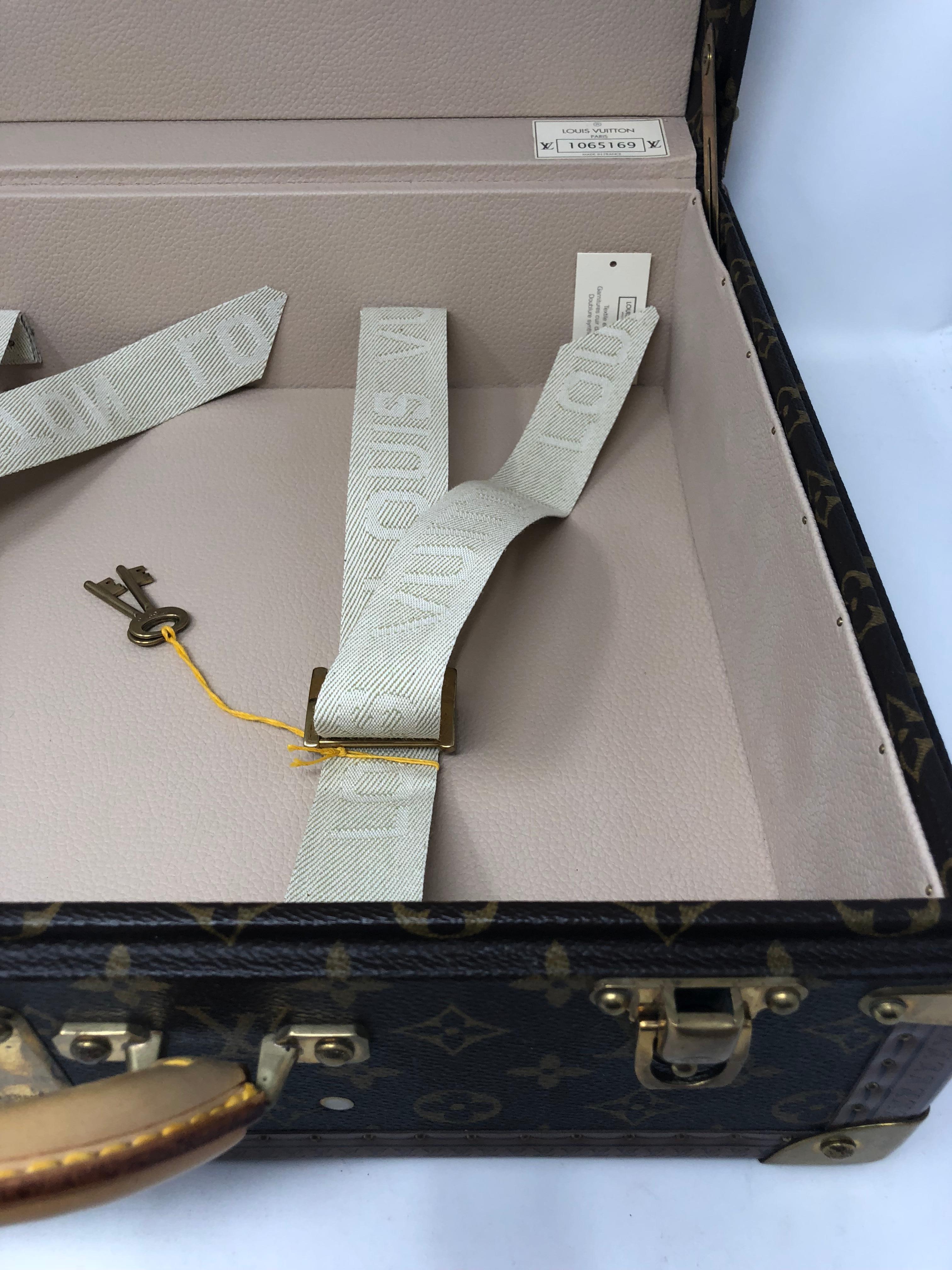 Louis Vuitton Cotteville 45 hard sided suitcase or briefcase 4