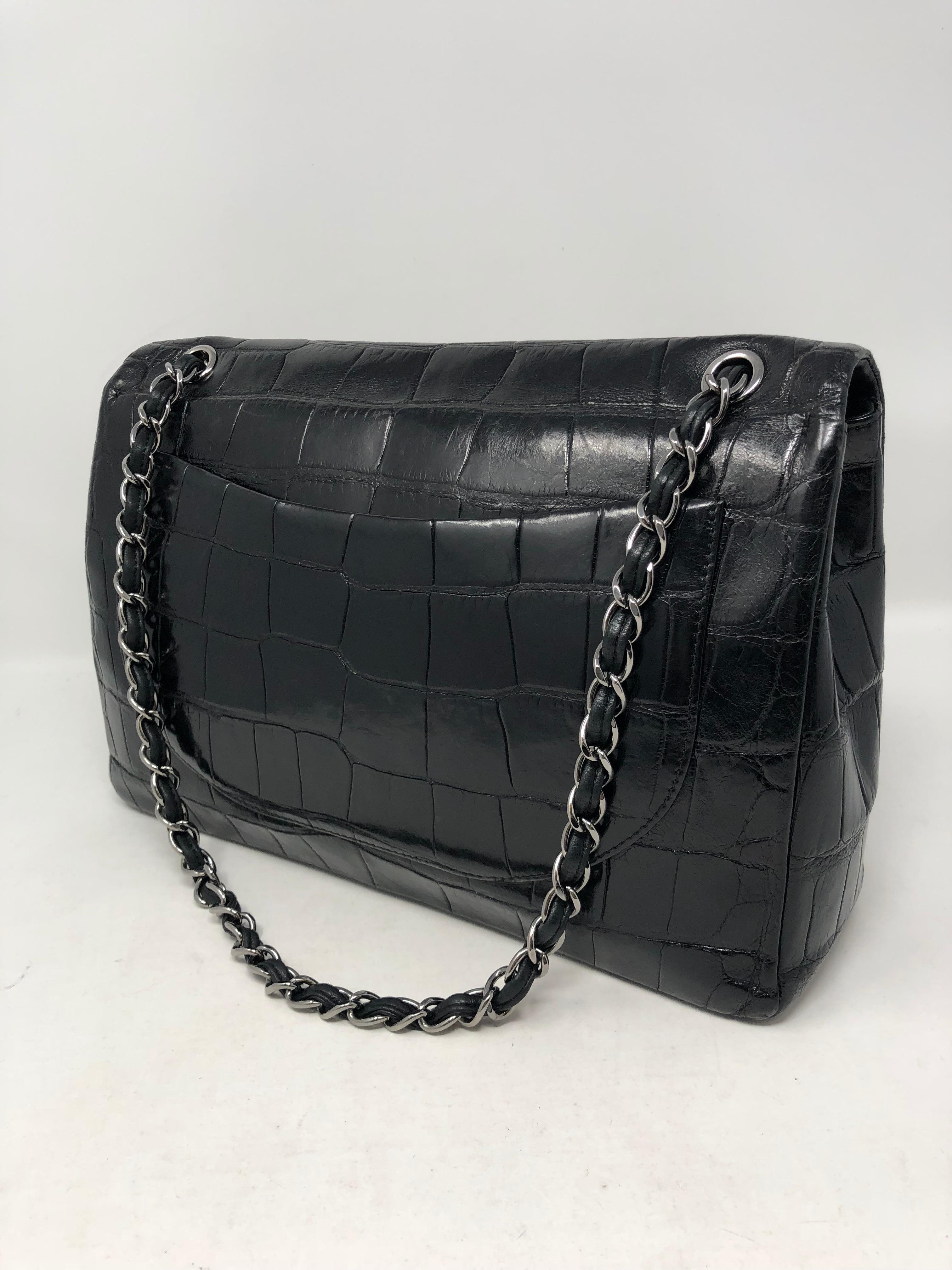 chanel crocodile bag