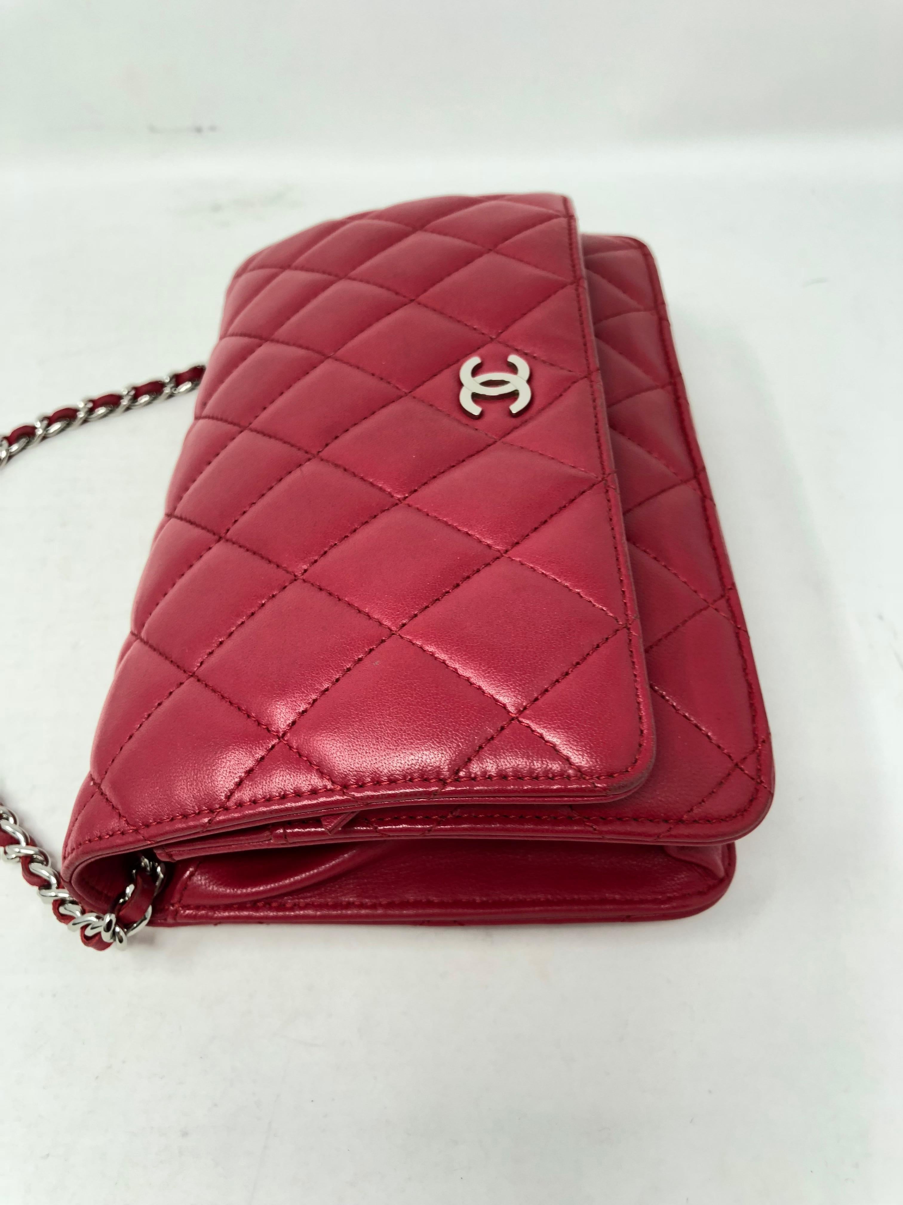 Chanel Raspberry Hot Pink WOC 5