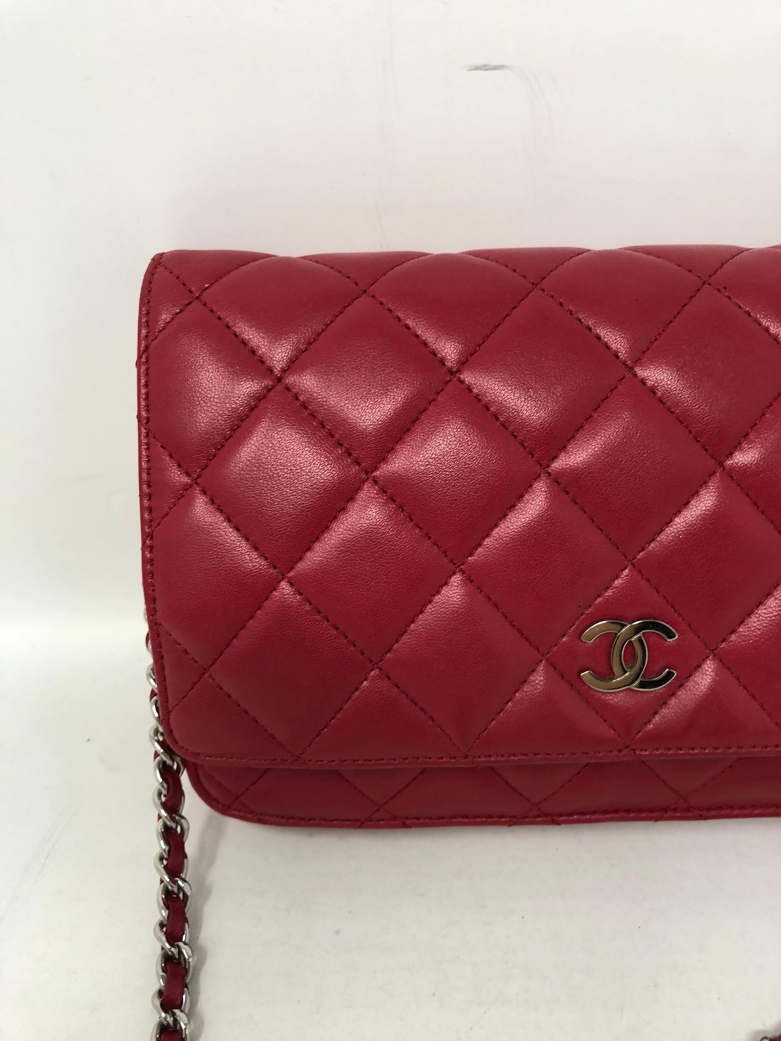 Brown Chanel Raspberry Hot Pink WOC