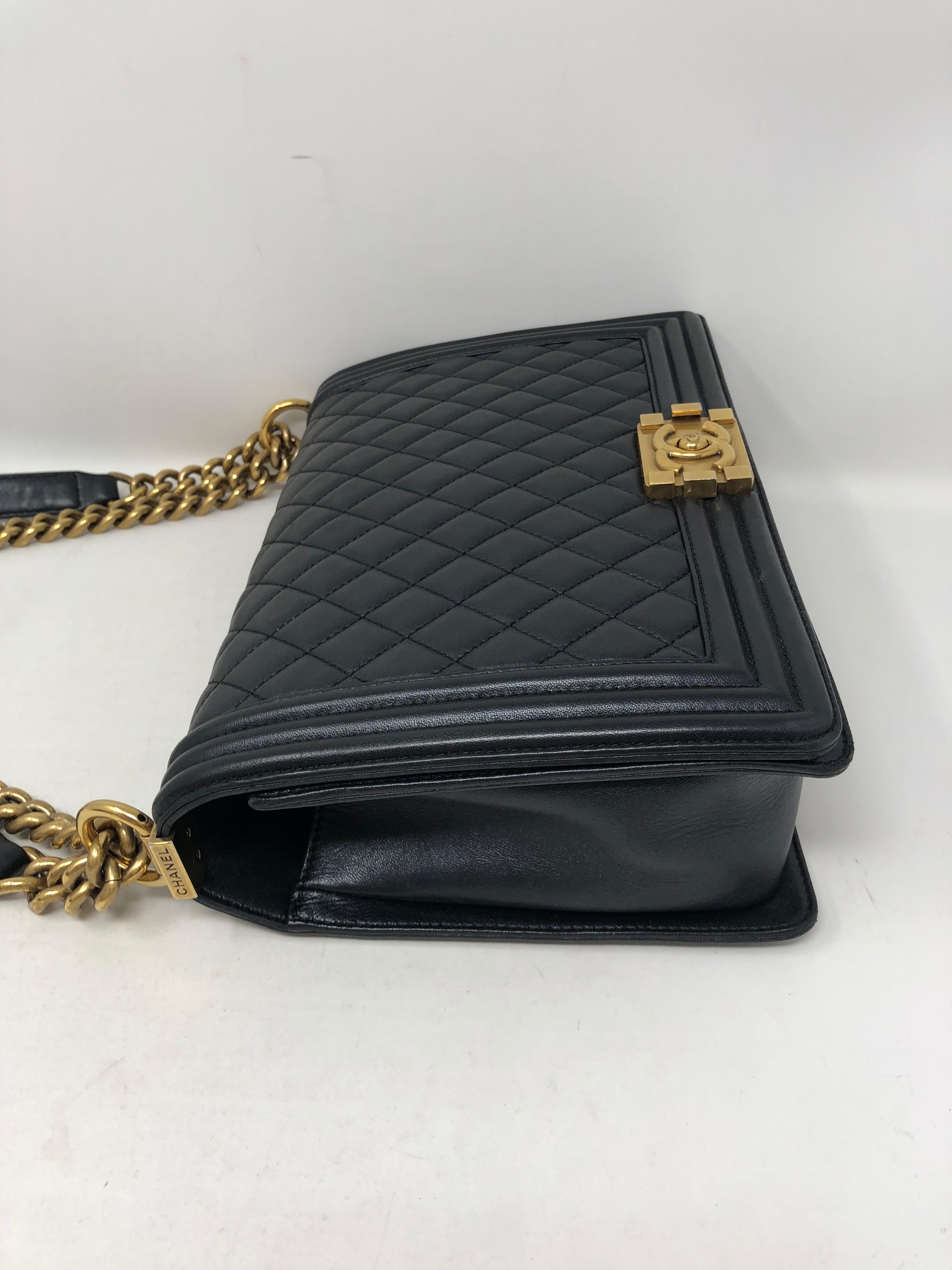 Chanel Black Boy Bag  3