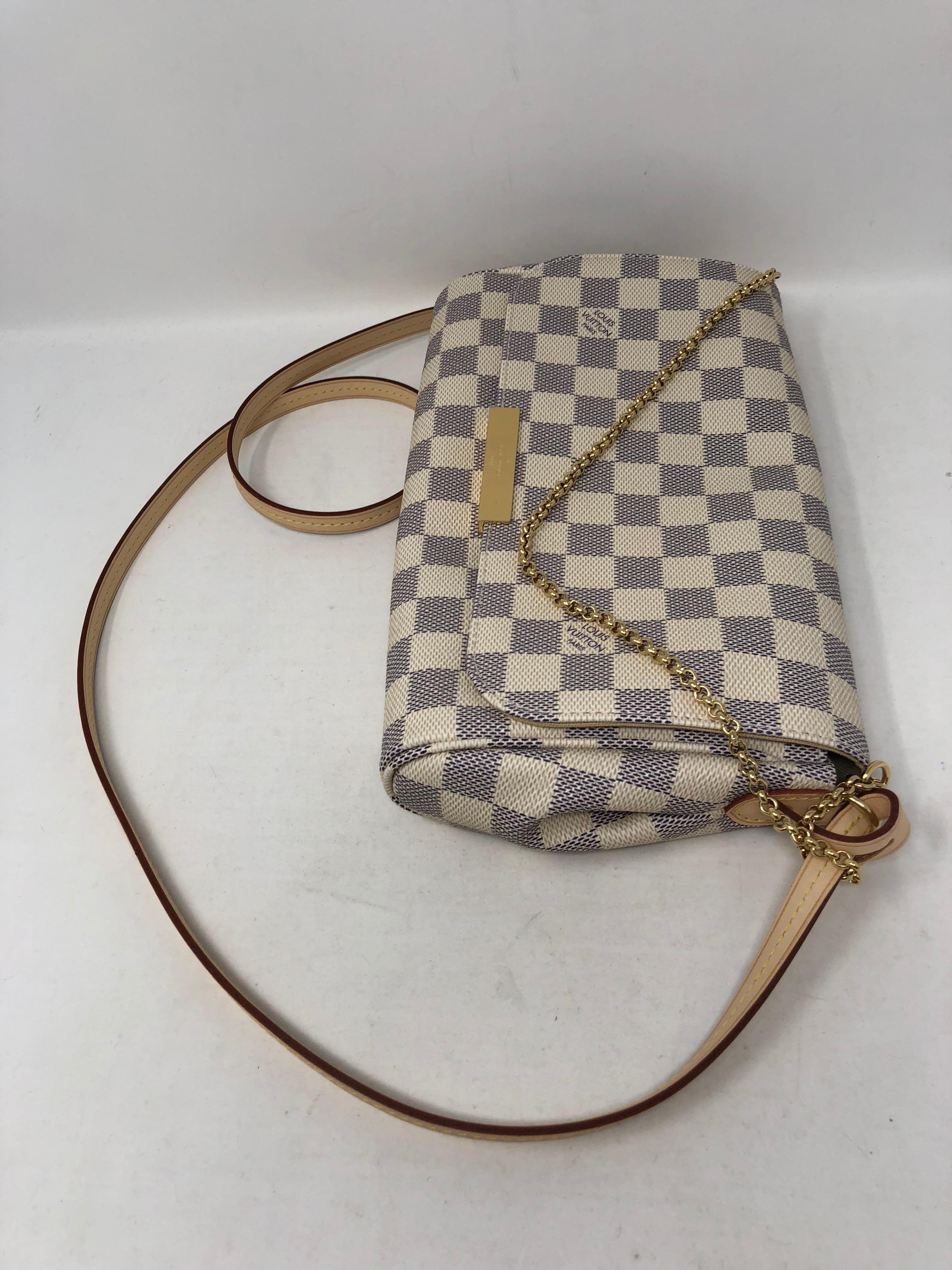 Louis Vuitton Favorite Damier Azure  In New Condition In Athens, GA
