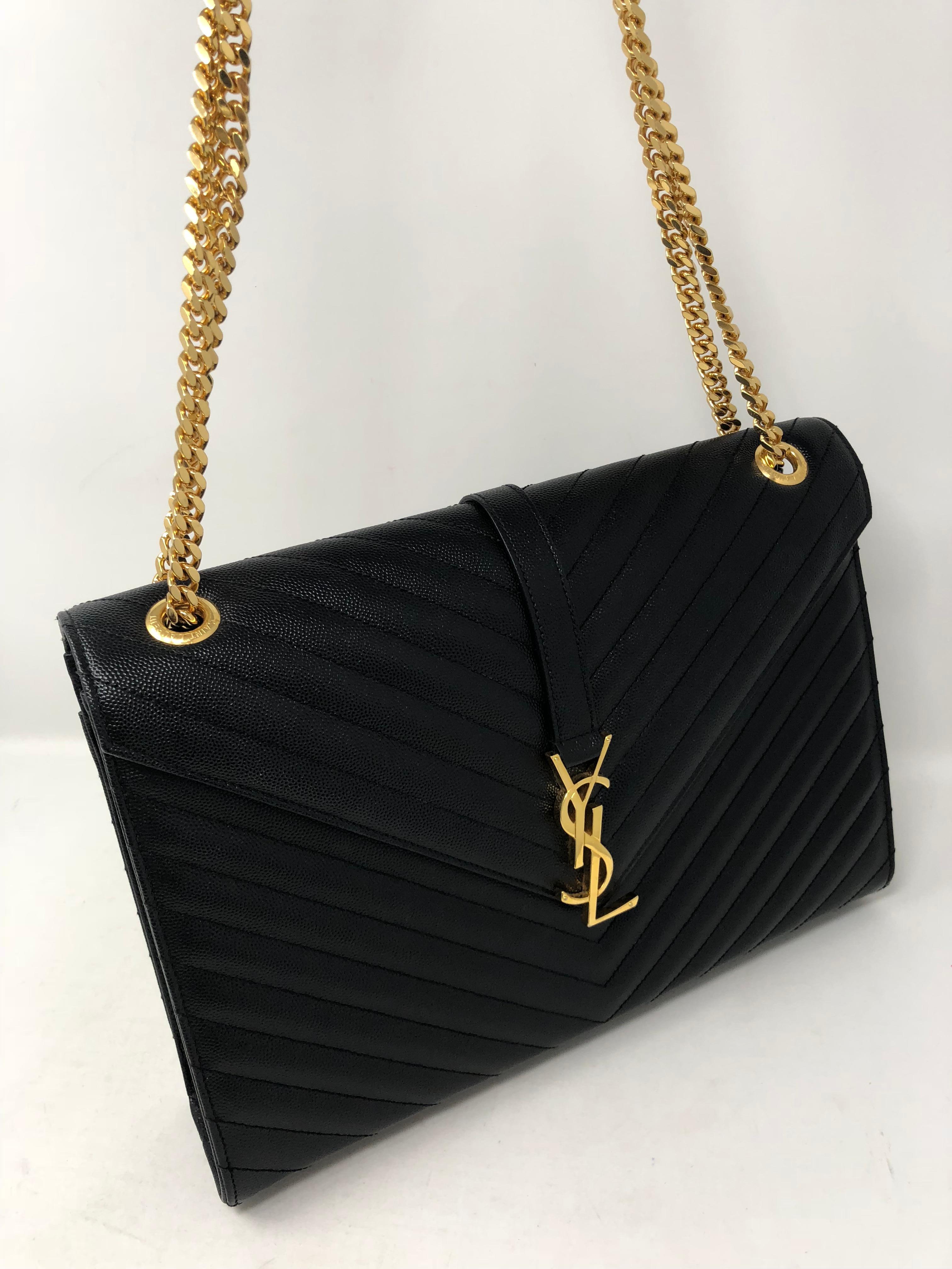 Black YSL Bag In New Condition In Athens, GA