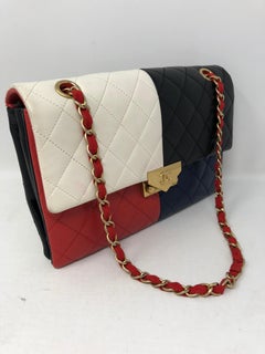 Chanel Color Block Clutch/ Bag