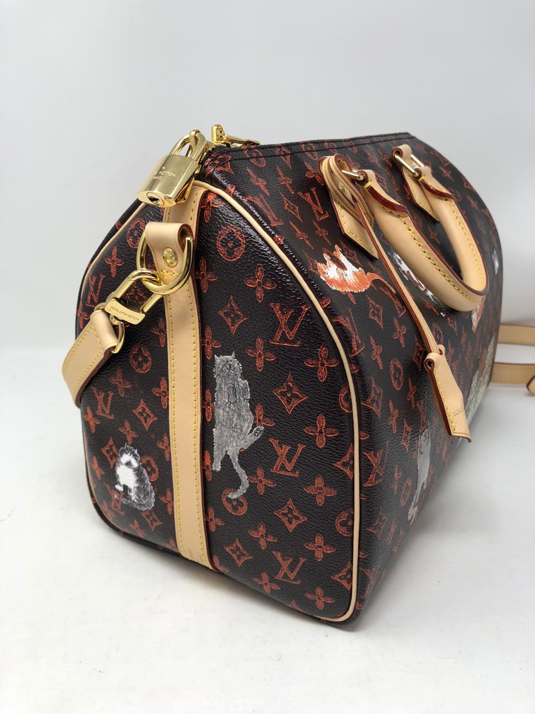 Louis Vuitton Speedy Bandouliere 30 Catogram Brown/Orange - Bags