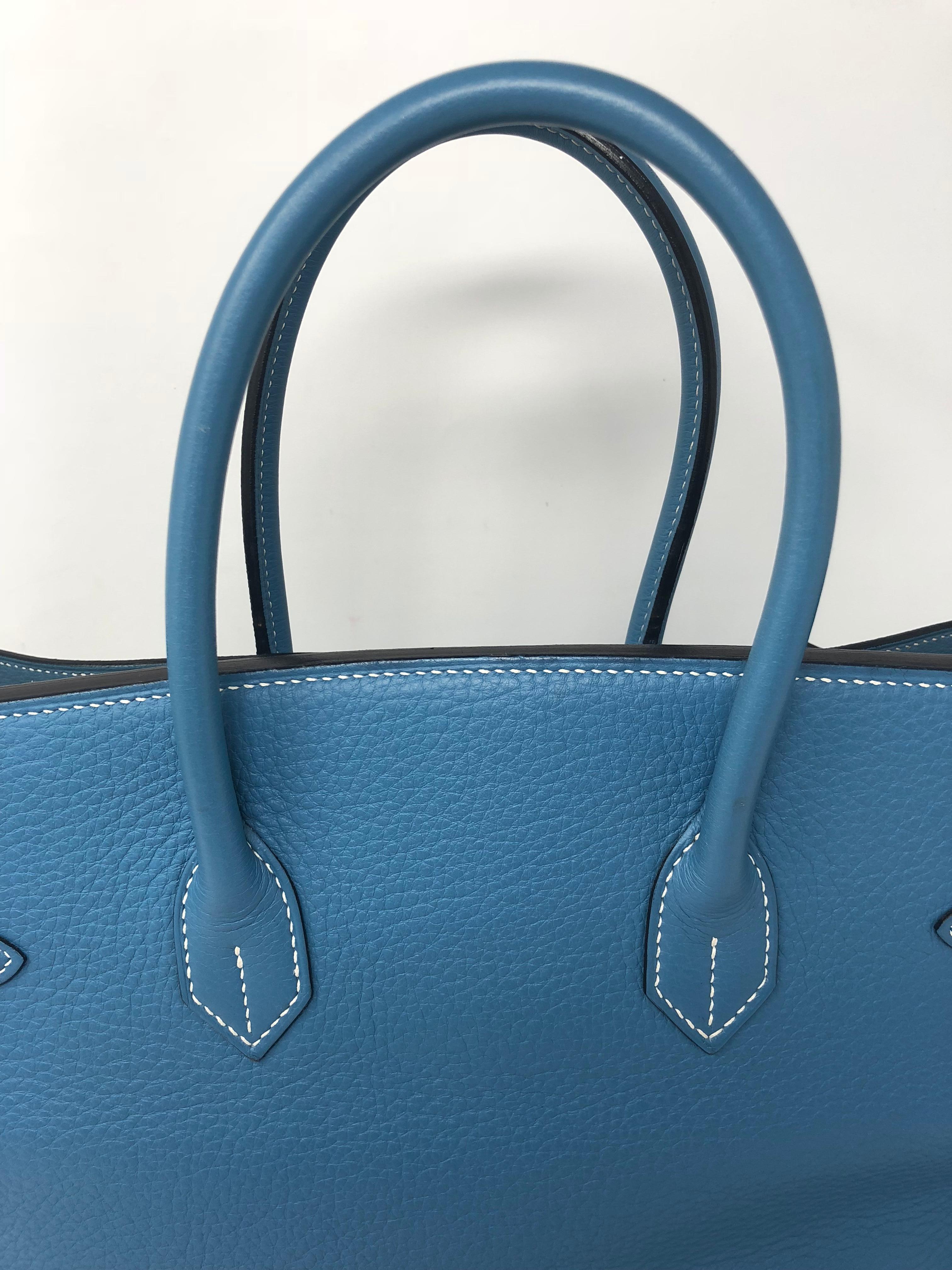 Hermes Birkin 35 Blue Jean 1