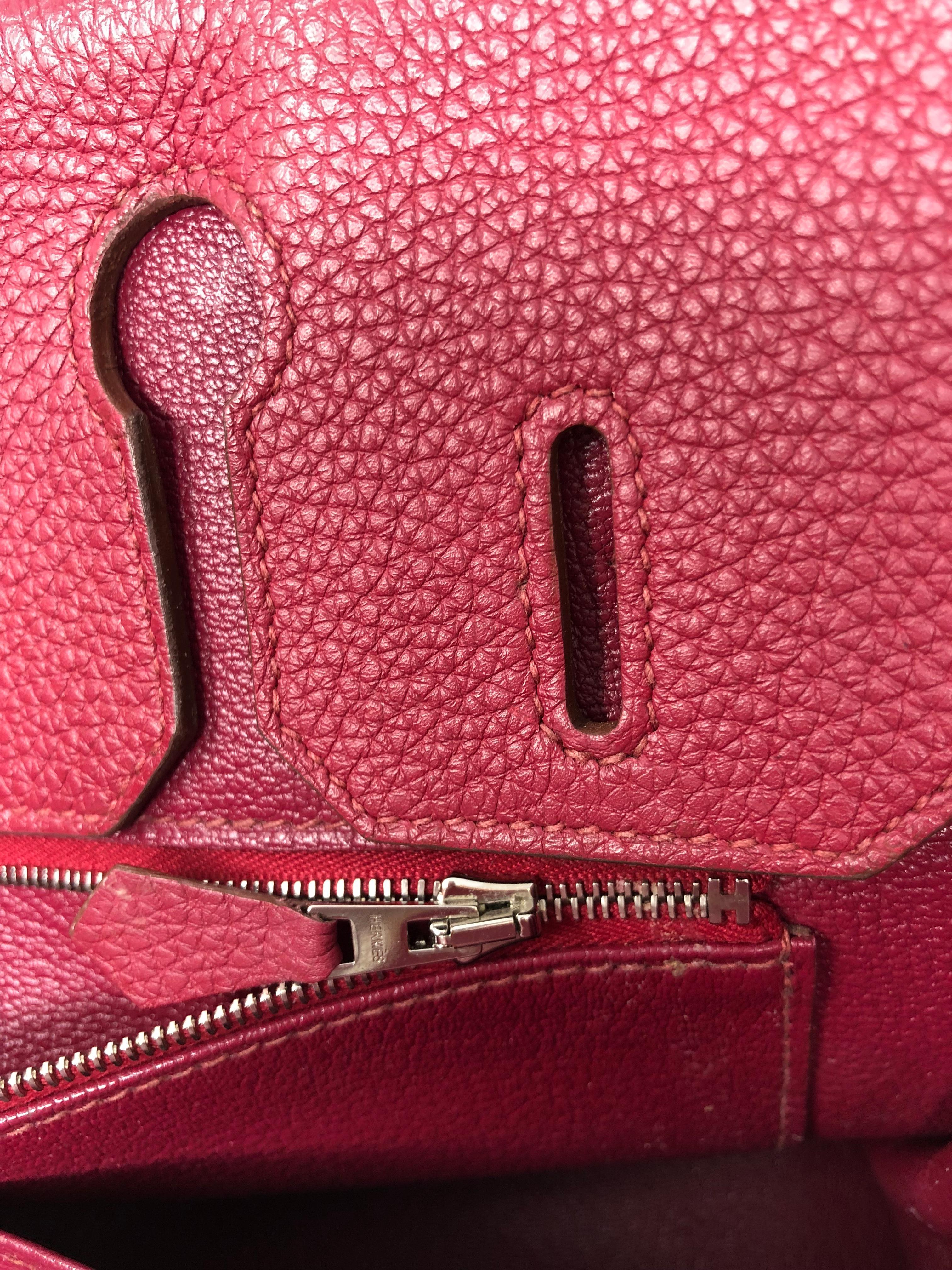 Hermes Birkin 30 Rubis 5