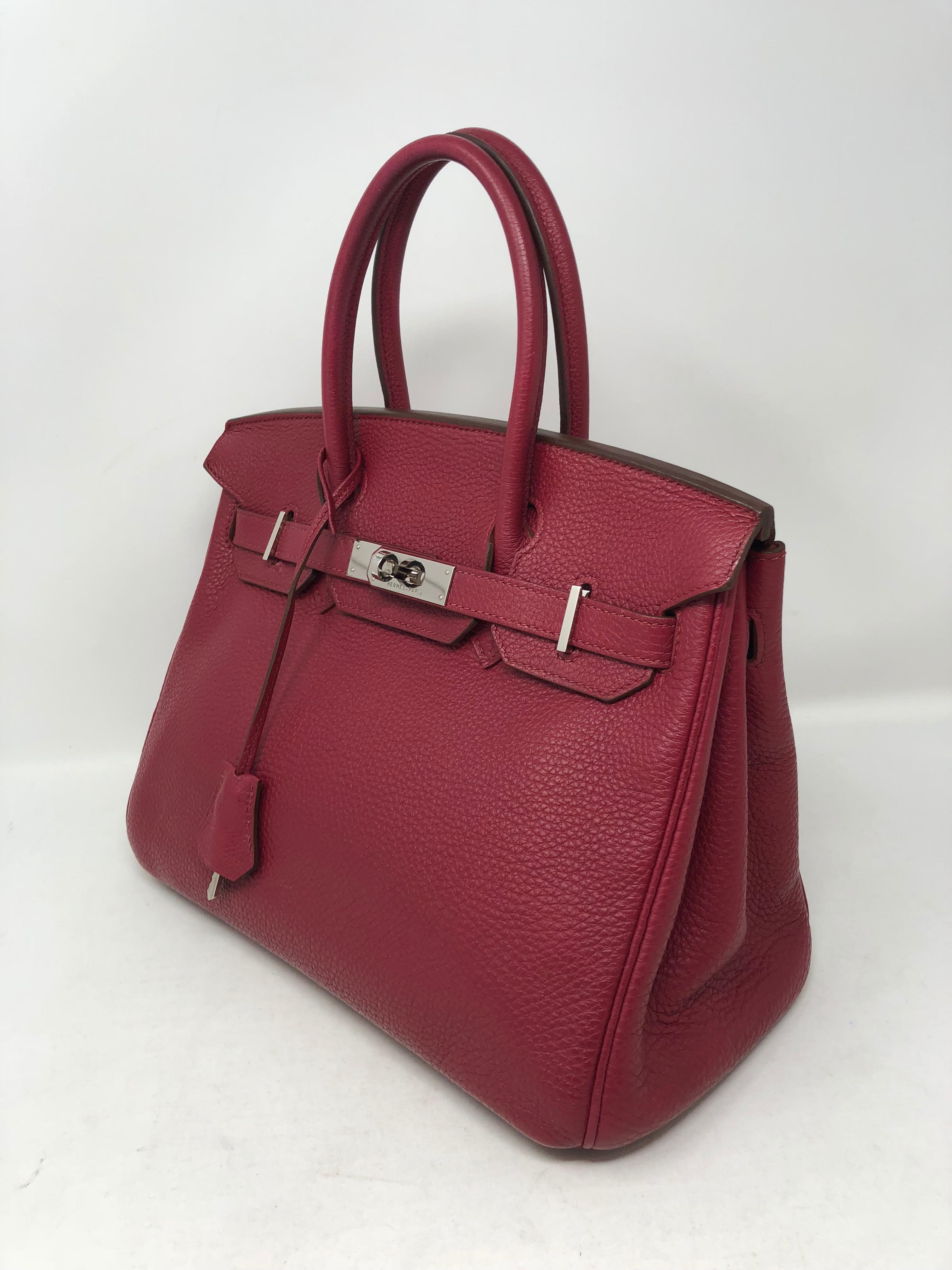 Hermes Birkin 30 Rubis 8
