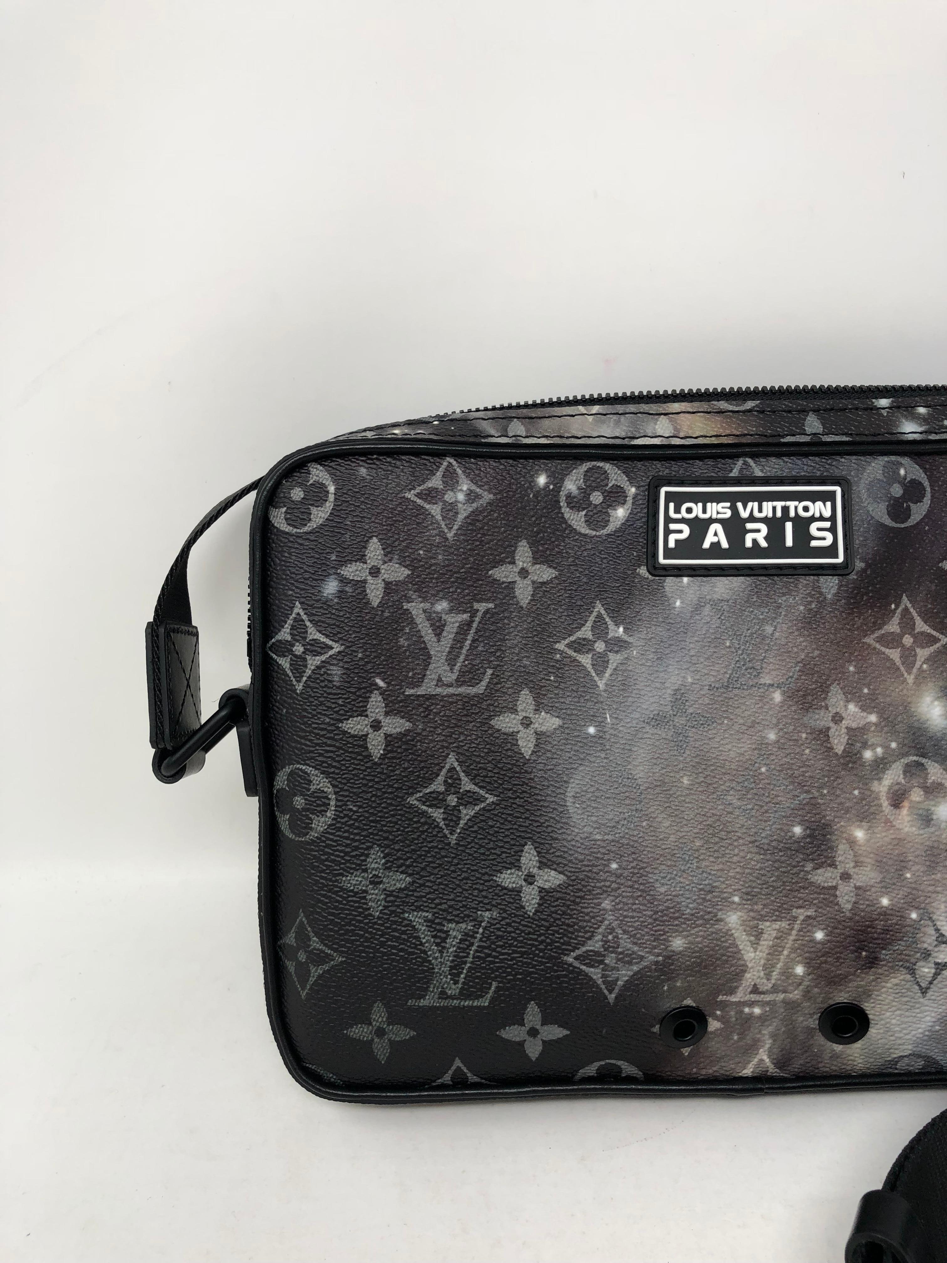 Louis Vuitton Alpha Monogram Galaxy Messenger Bag. Sold out at LV and limited. Brand new with dust cover and box. From 2018-2019 collection. Guaranteed authentic. 