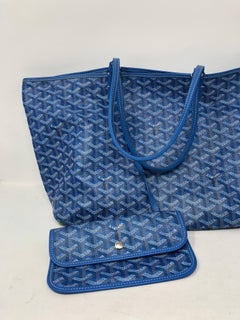 Goyard St.Louis Tote PM Blue