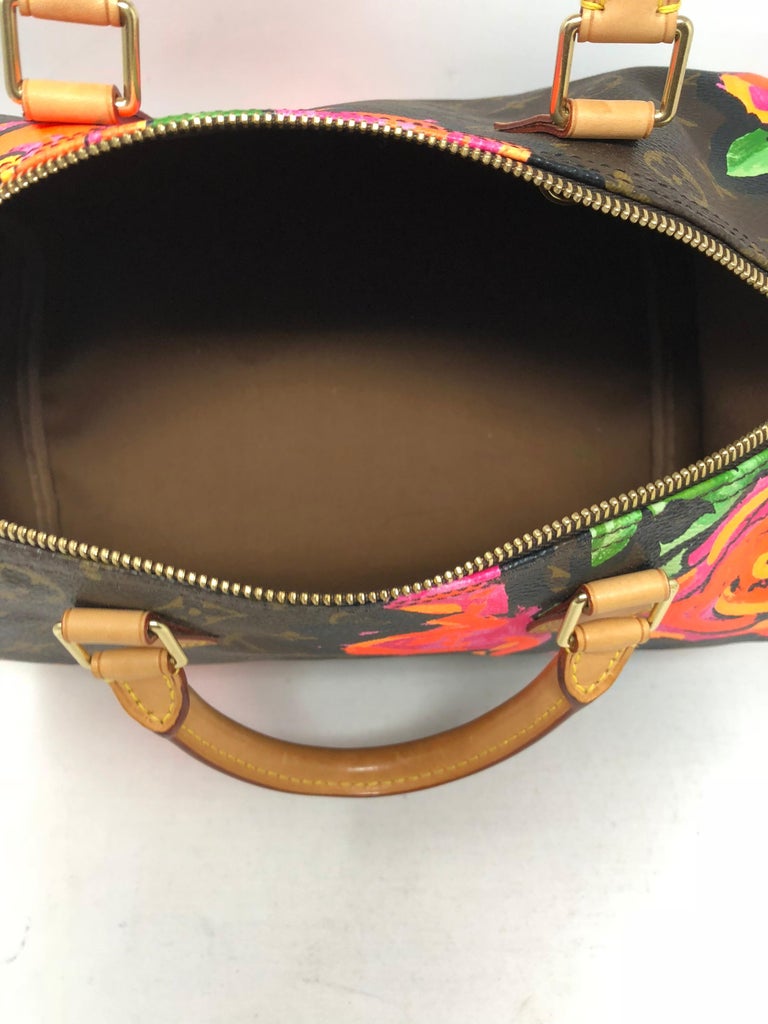 Louis Vuitton Stephen Sprouse Roses Speedy 30 at 1stDibs