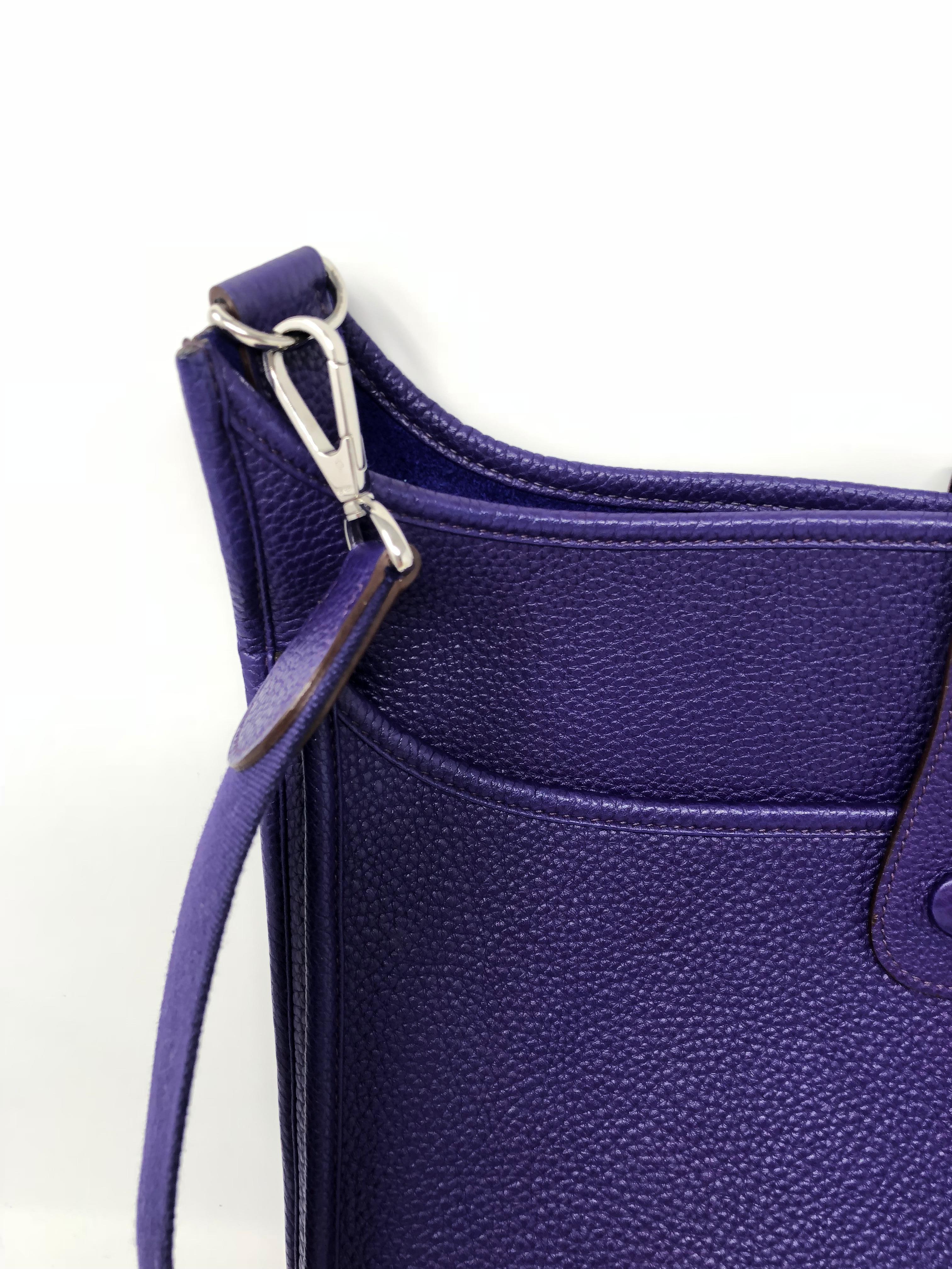 Hermes Evelyne GM Purple  2